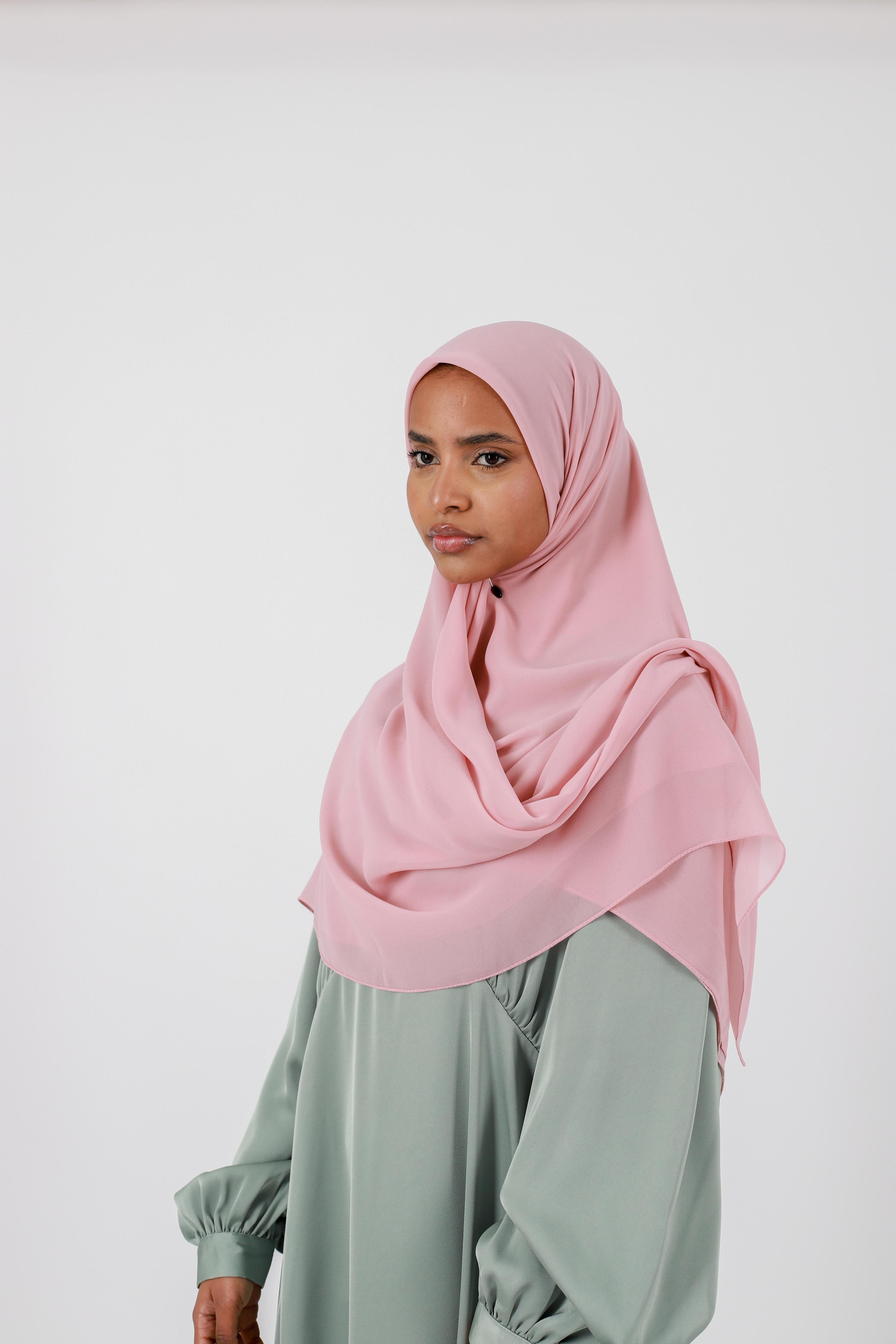 Square muslin hijab