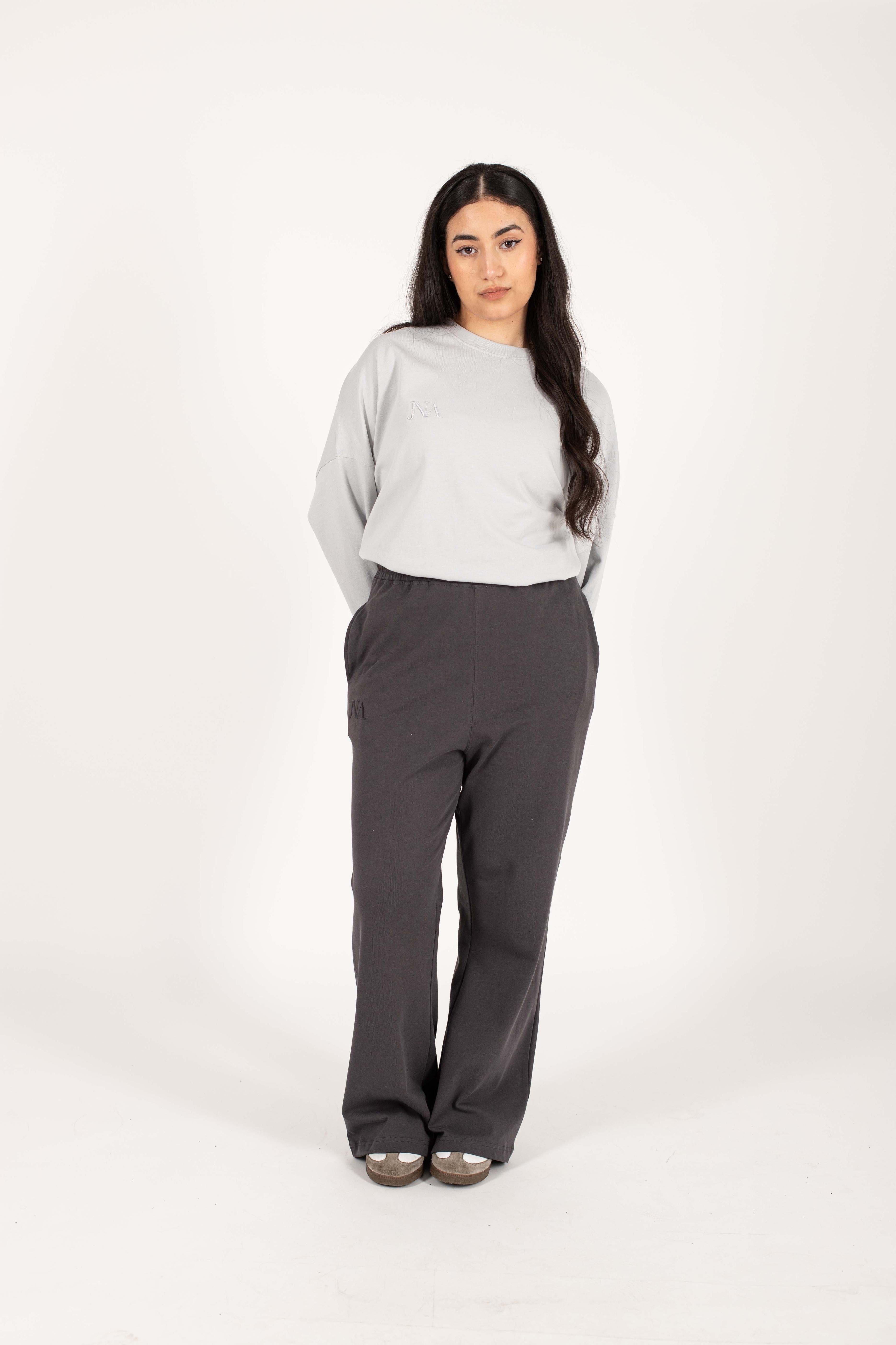 JNA essential anthracite pants