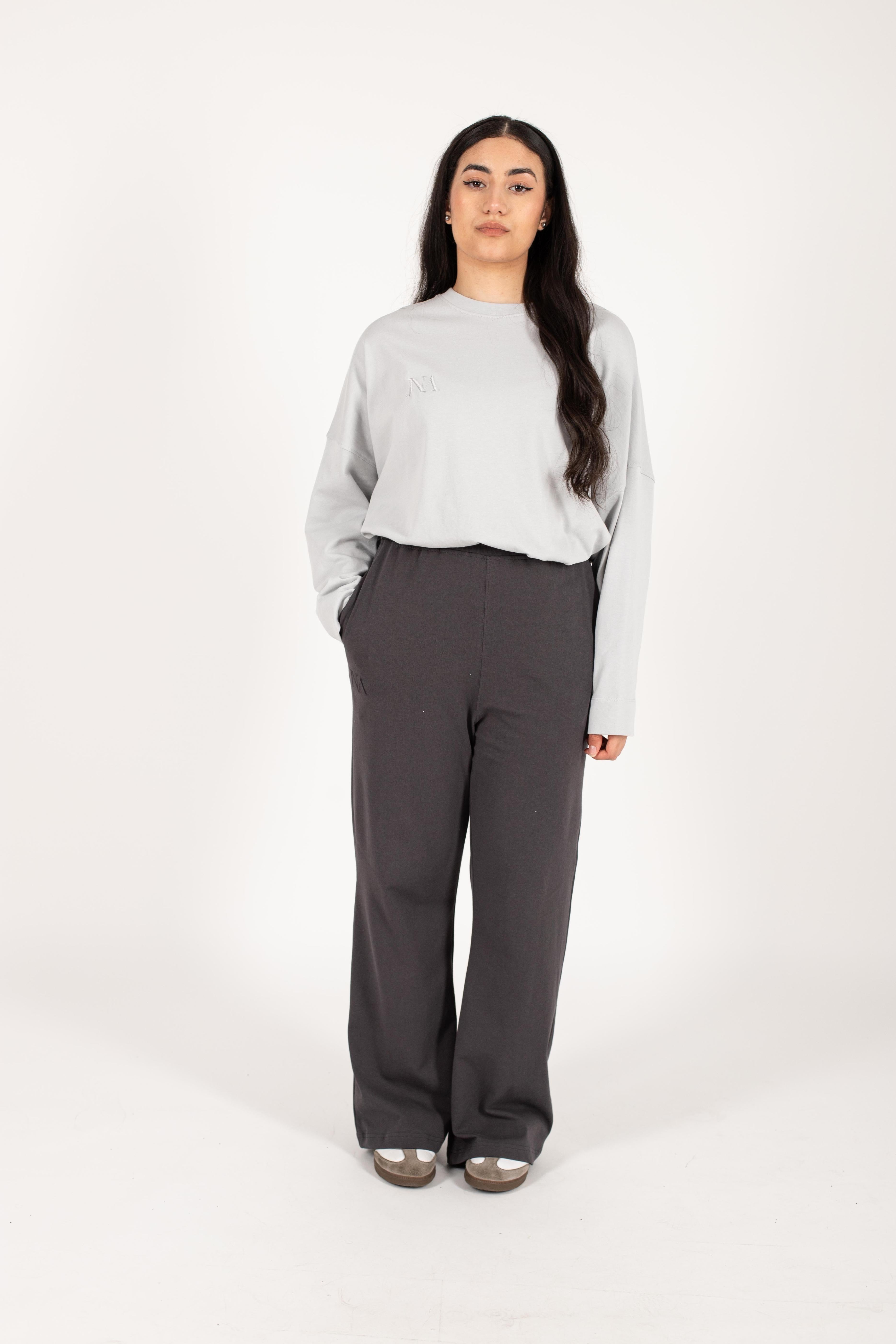 JNA essential anthracite pants