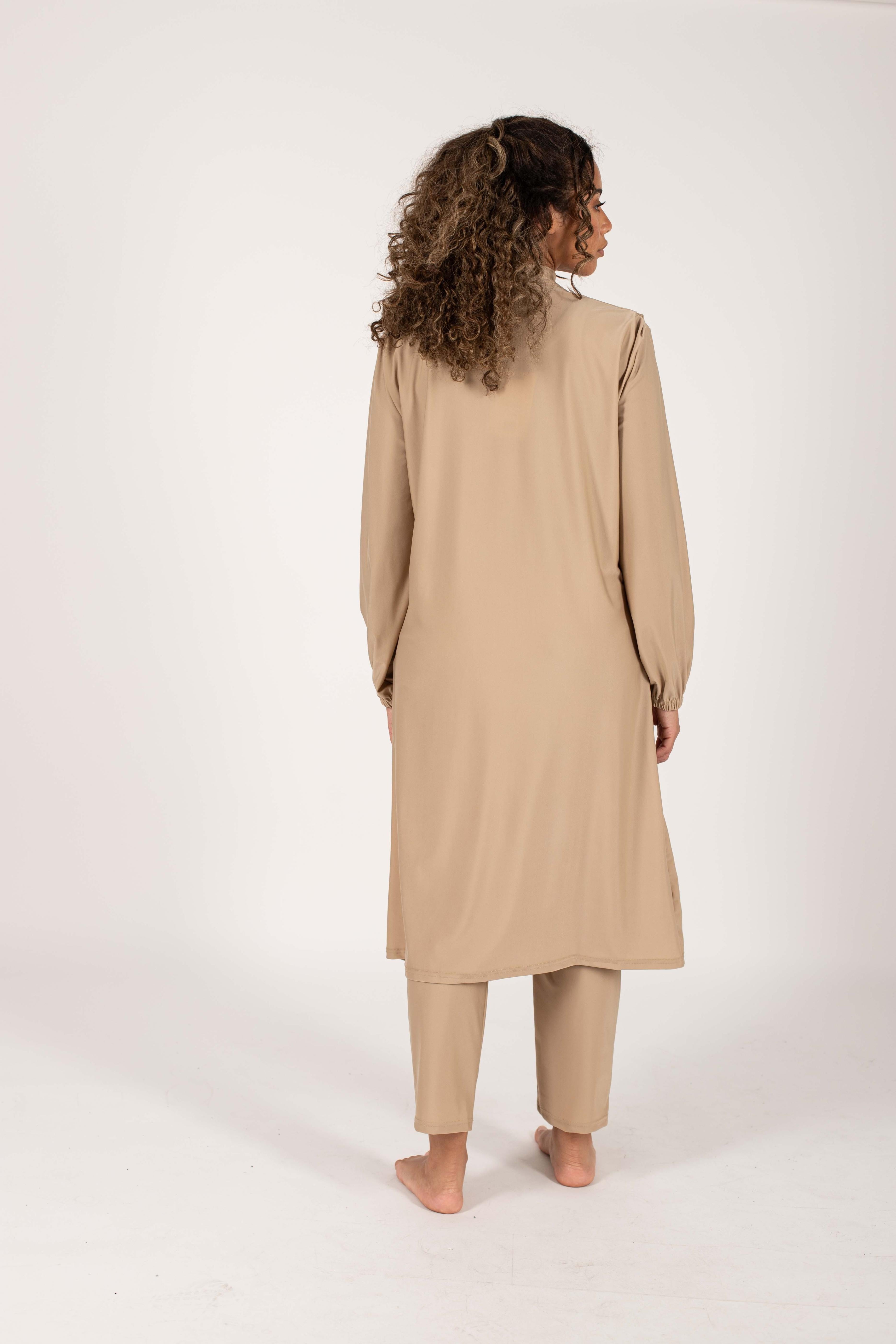 Beige marina burkini