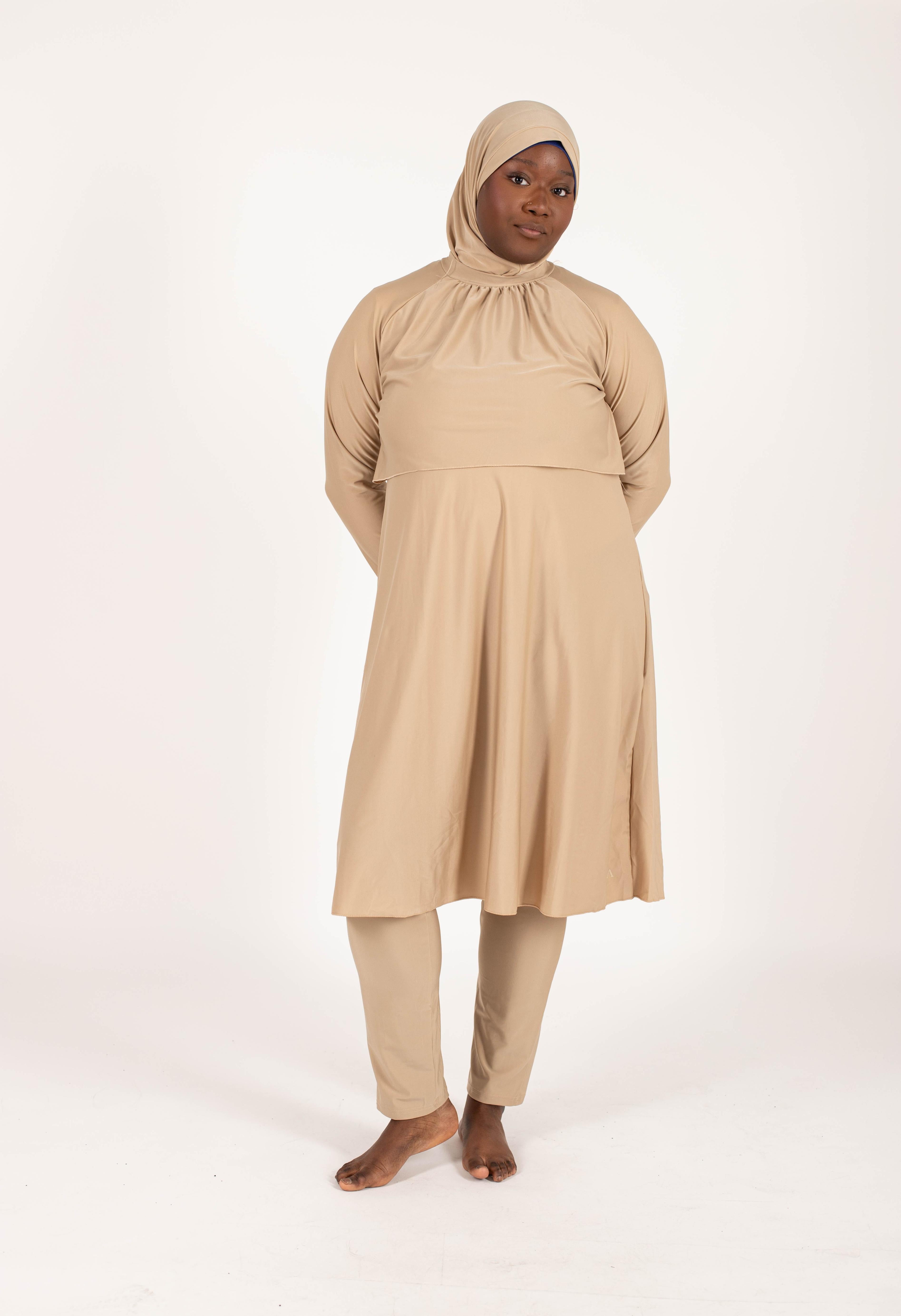 Beige Hawaï burkini