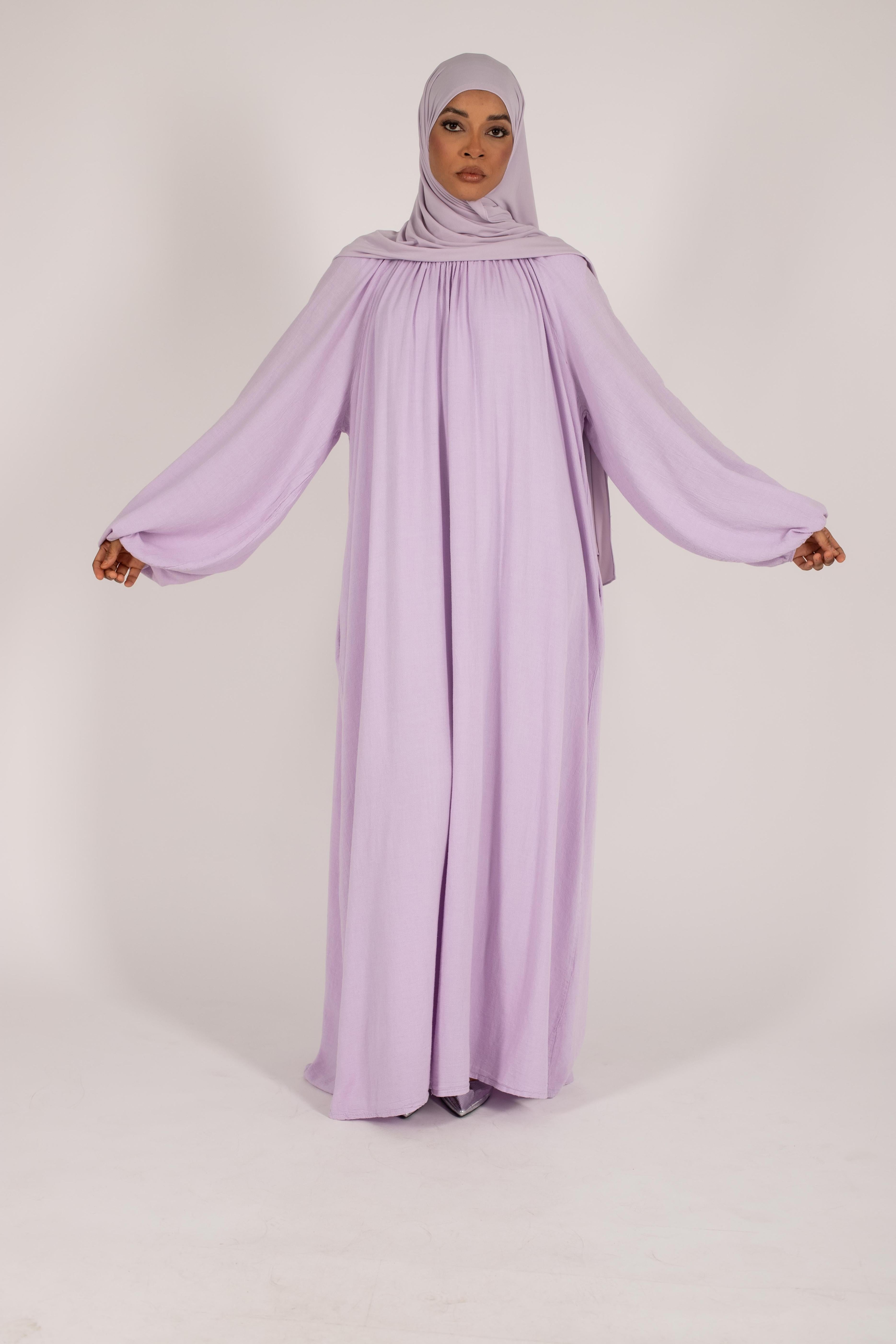 Robe bulle lilas