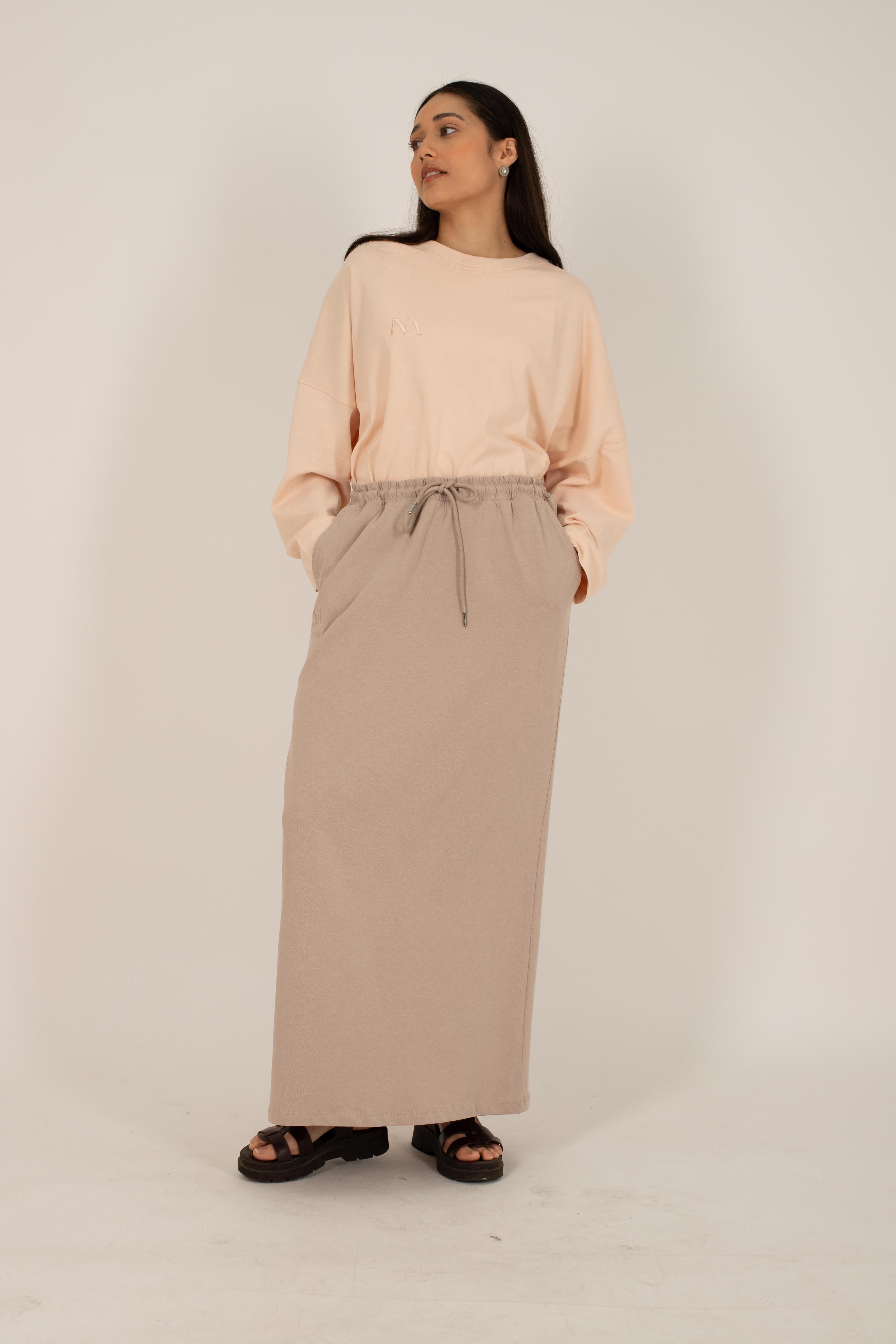 JNA essential coffe skirt