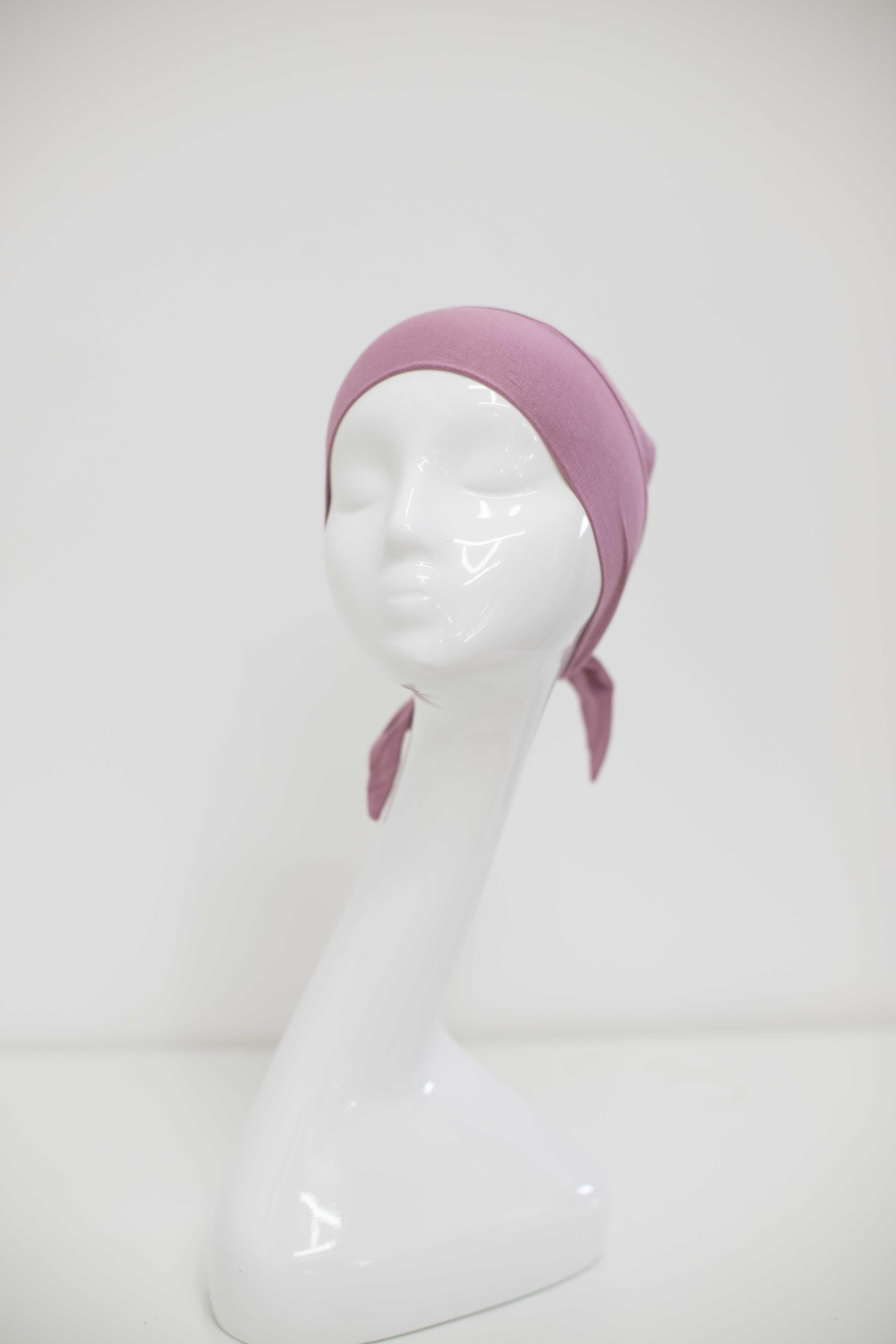 Tie hijab cap