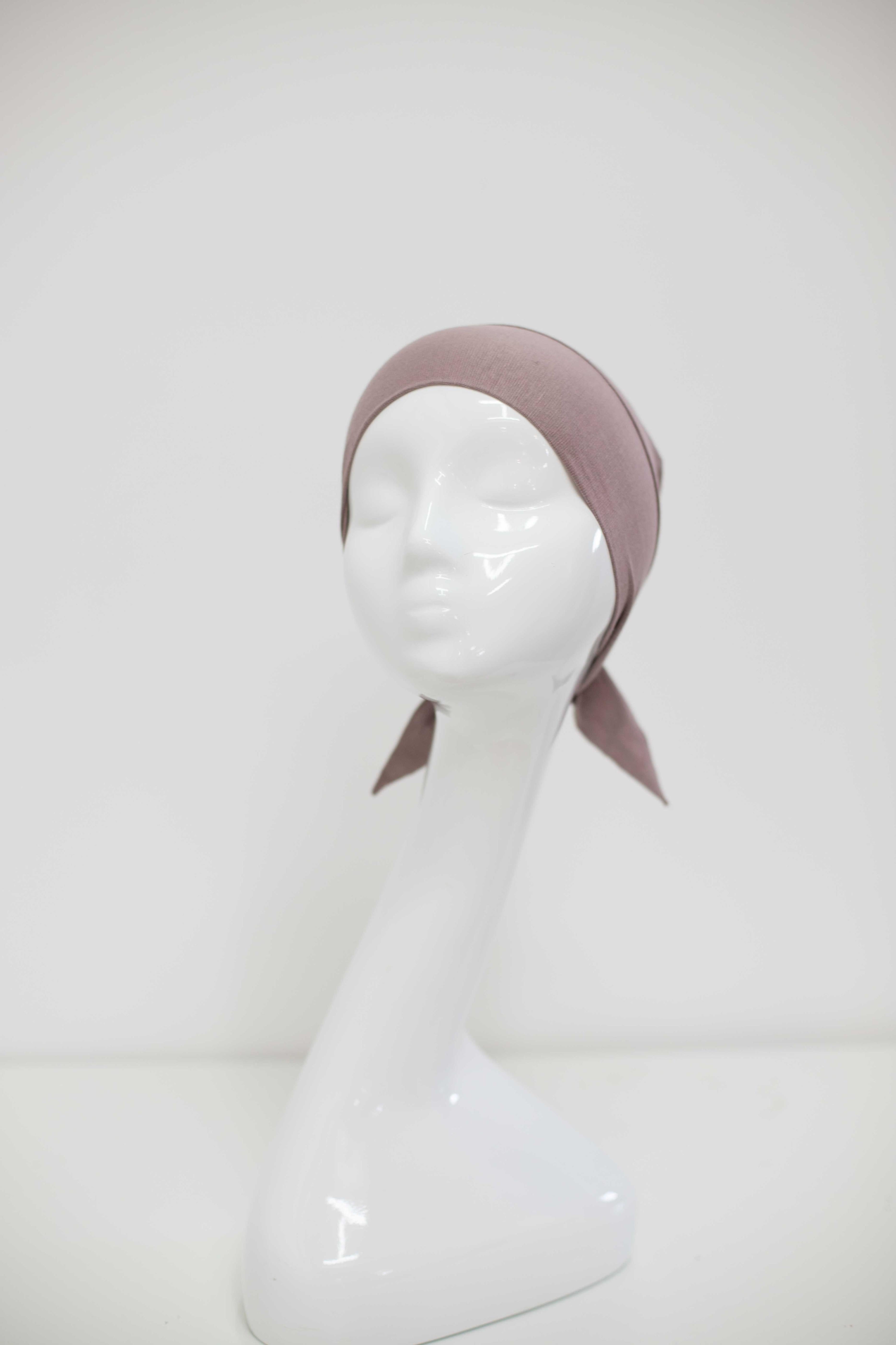 Tie hijab cap