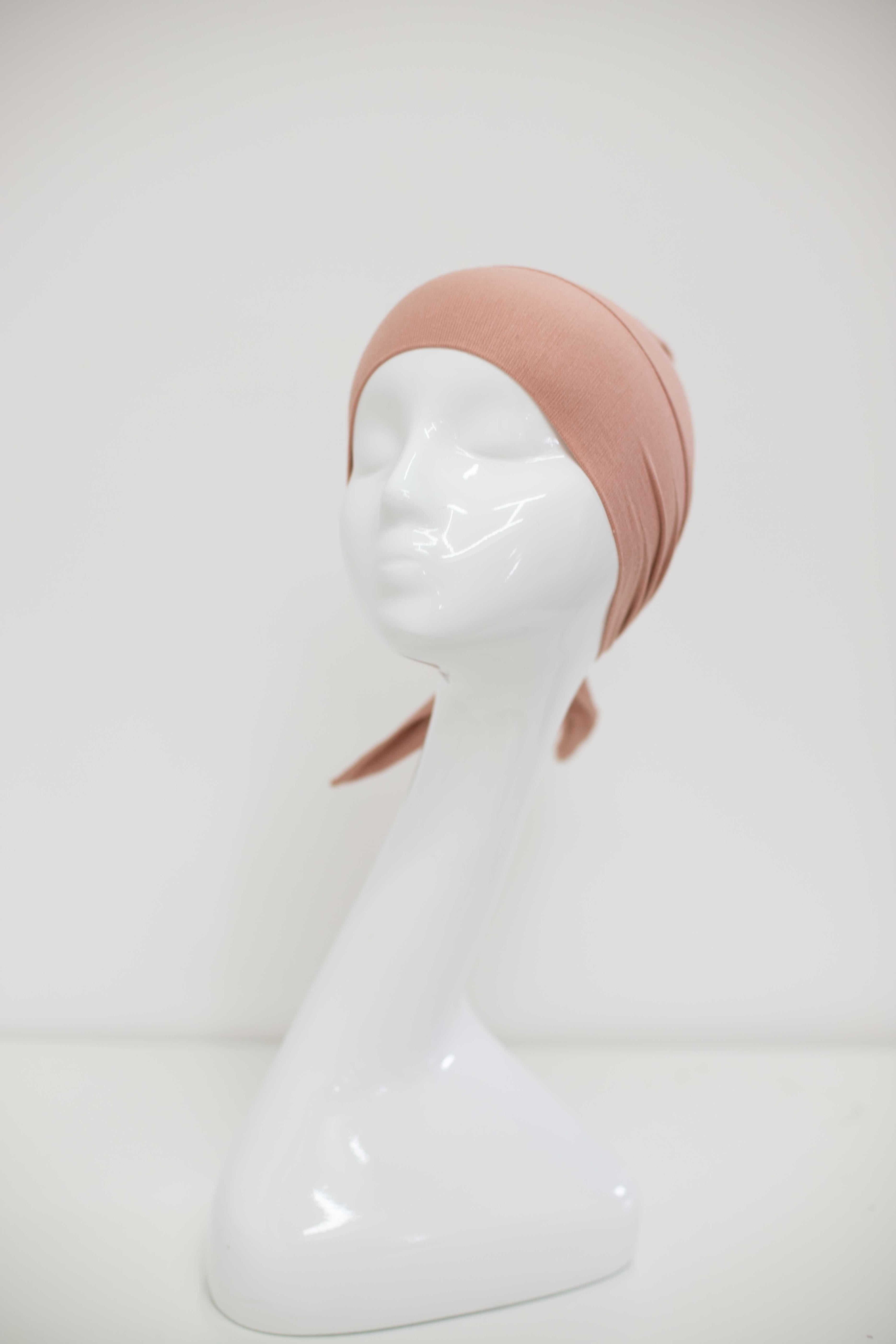 Tie hijab cap