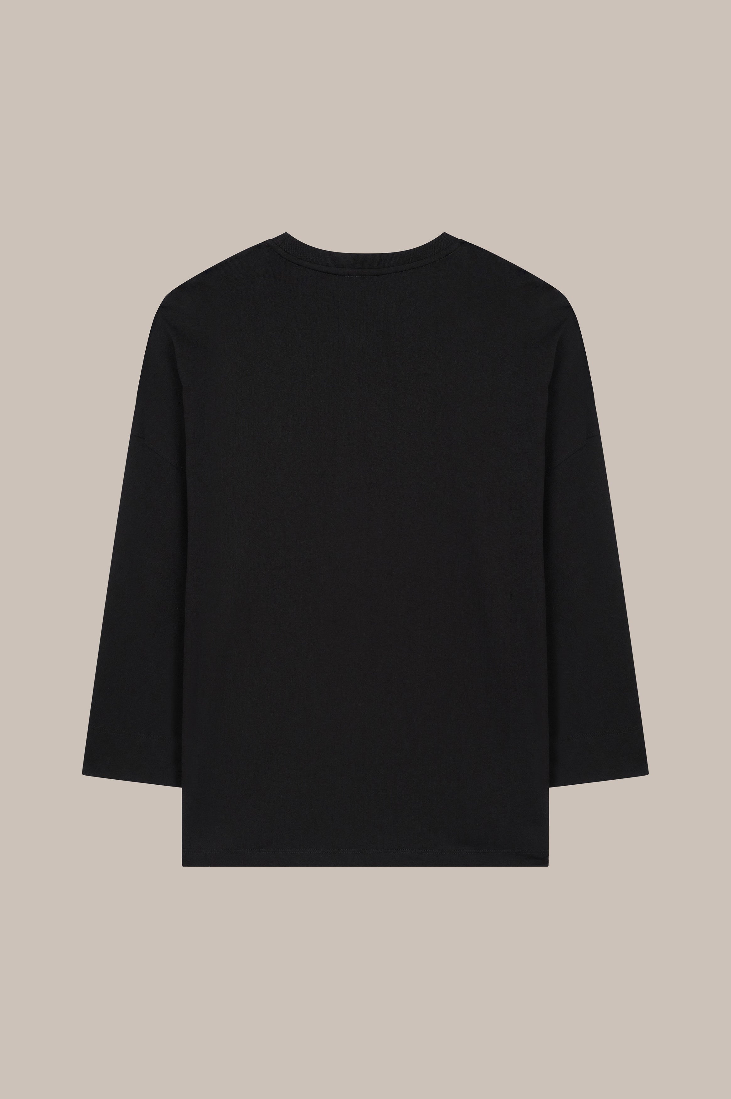 Oversized black/black t-shirt JNA