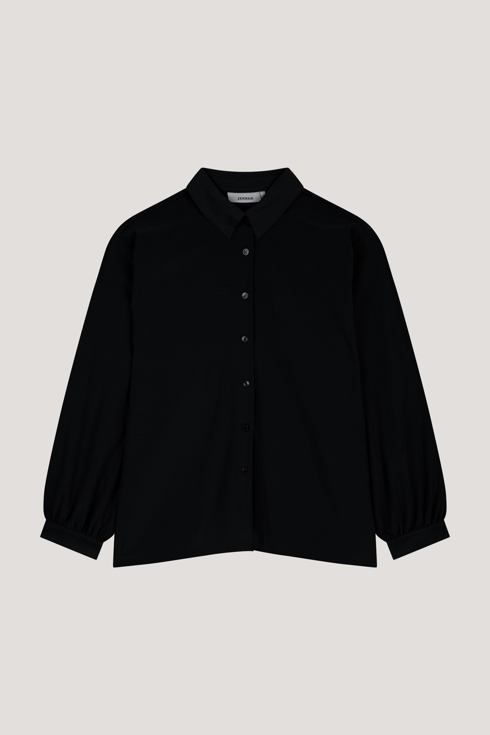 Black fold shirt