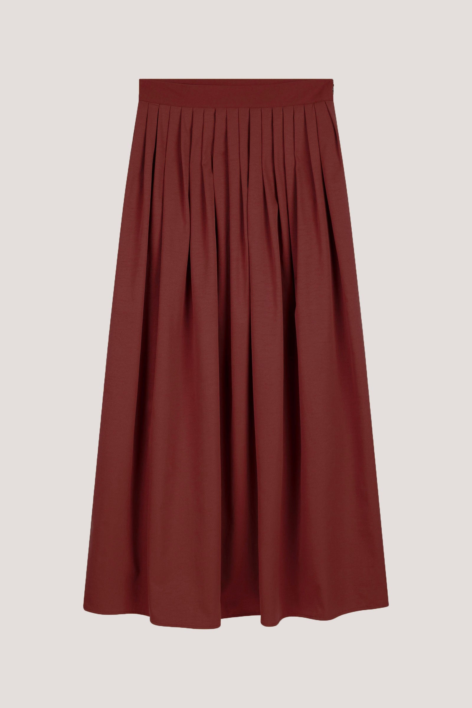 Skirt fold burgundy