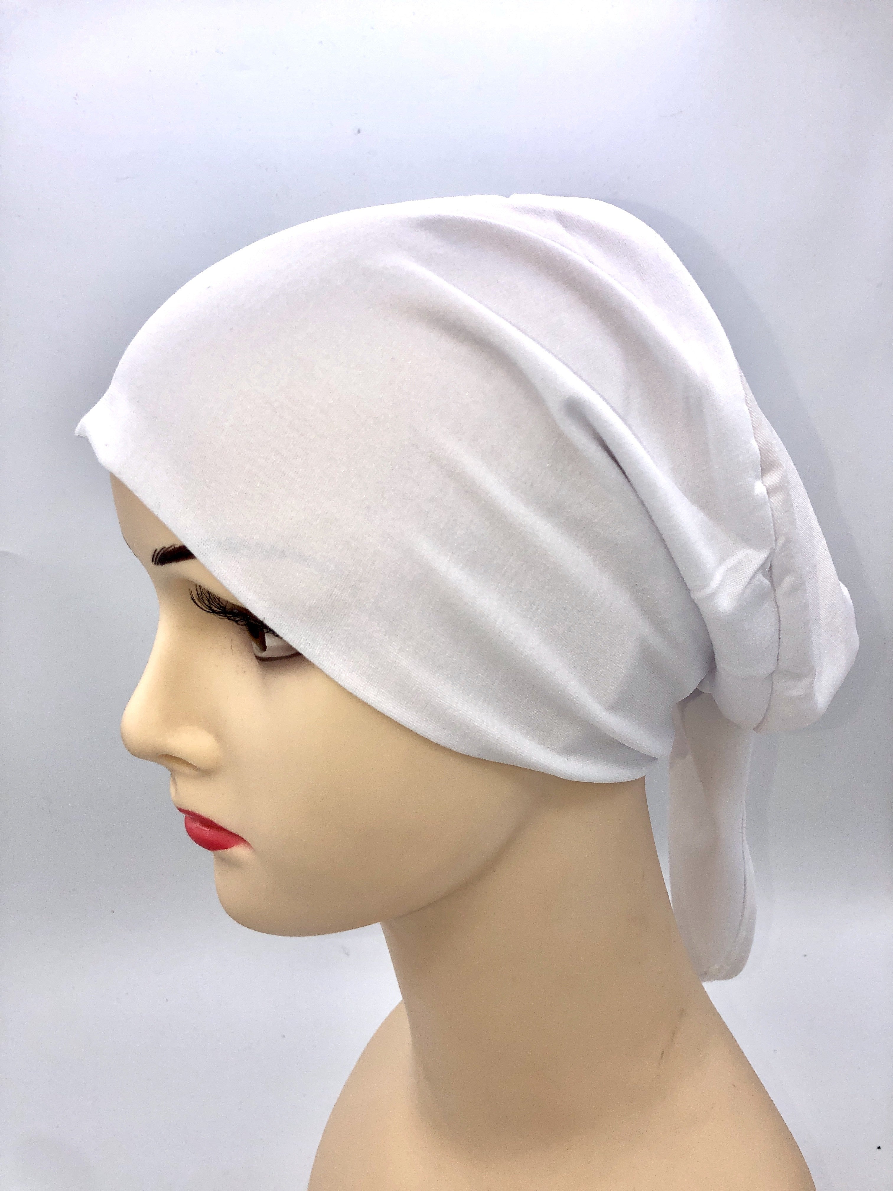 Bonnet à nouer lycra