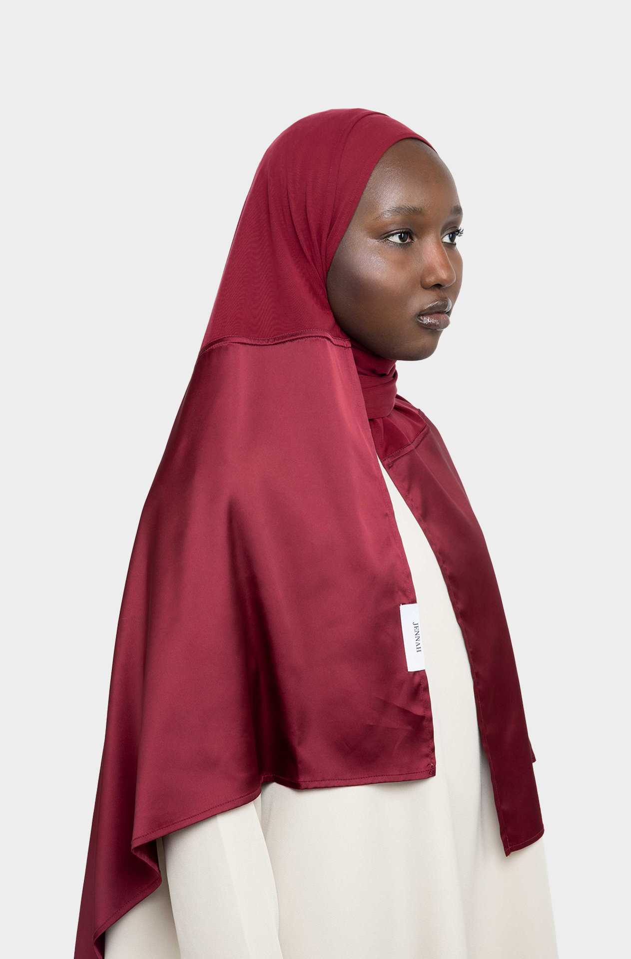 Fusion Burgundy hijab