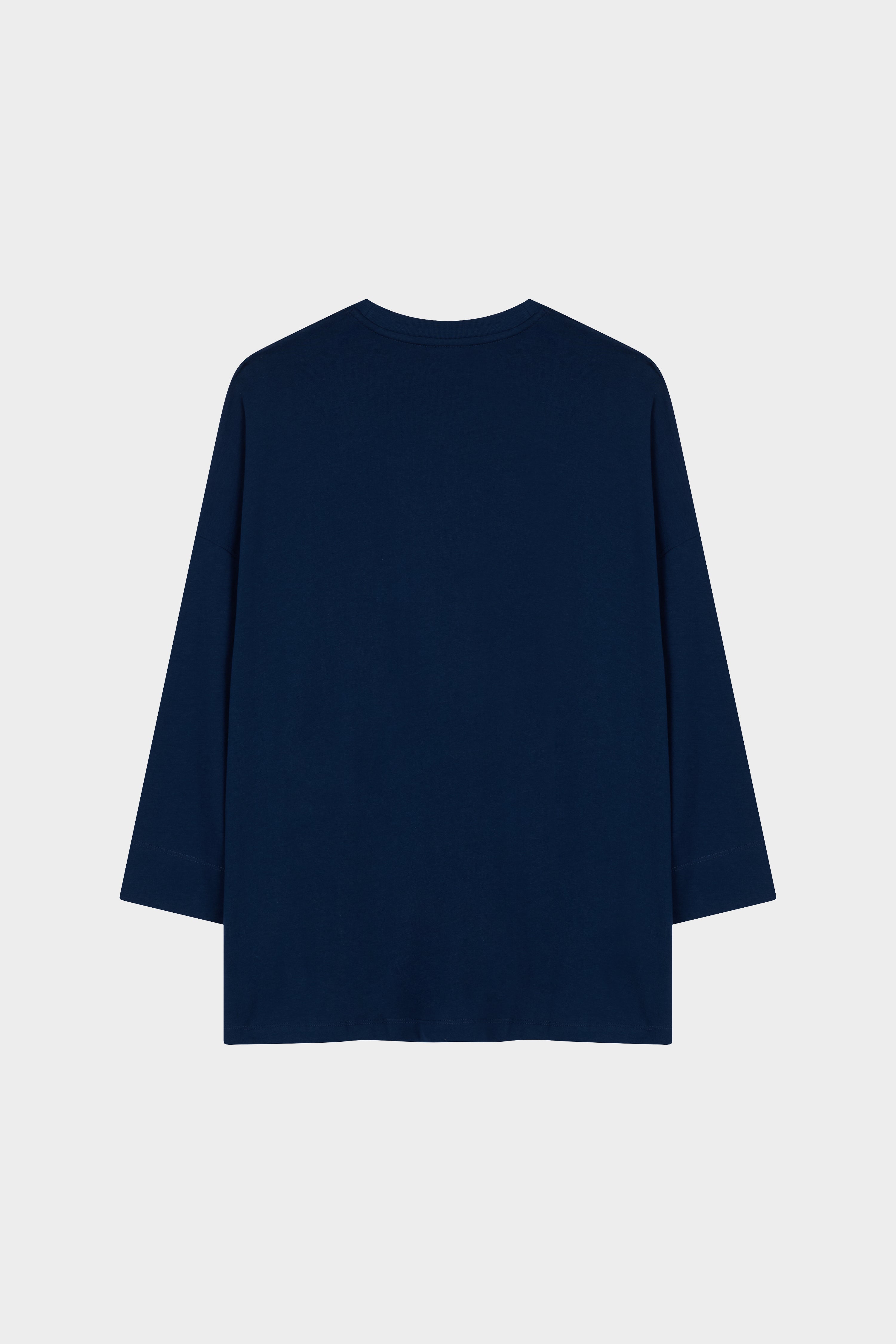 T-shirt oversize Navy JNA