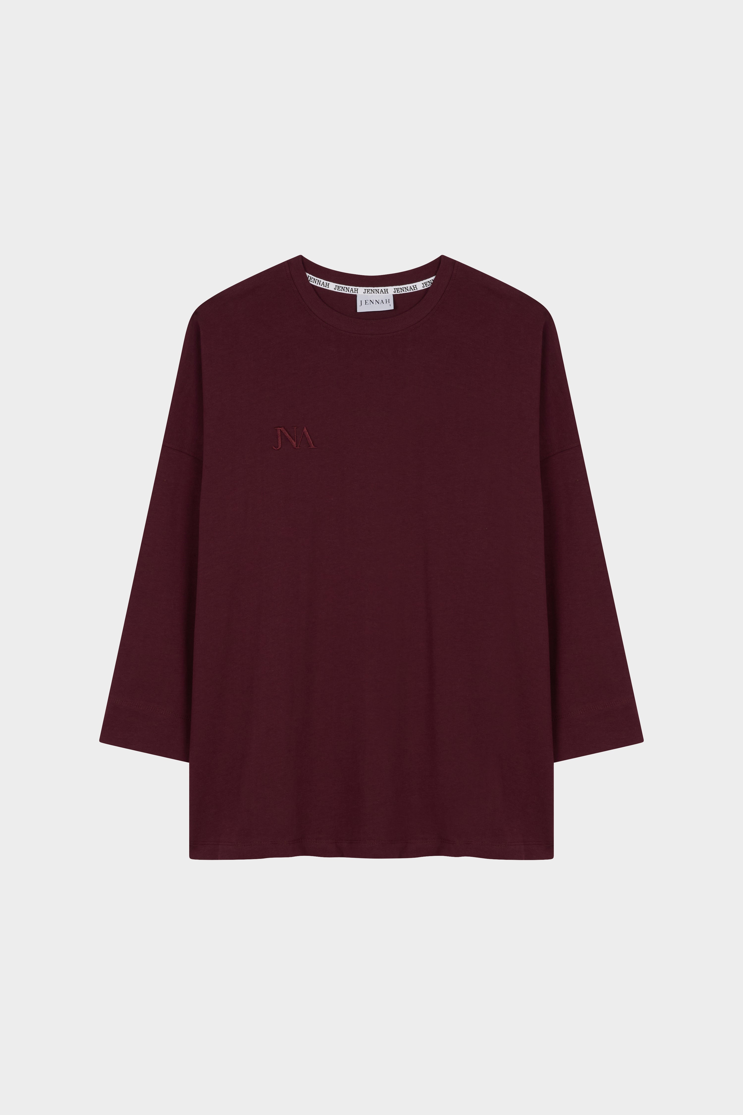 T-shirt oversize Prune JNA