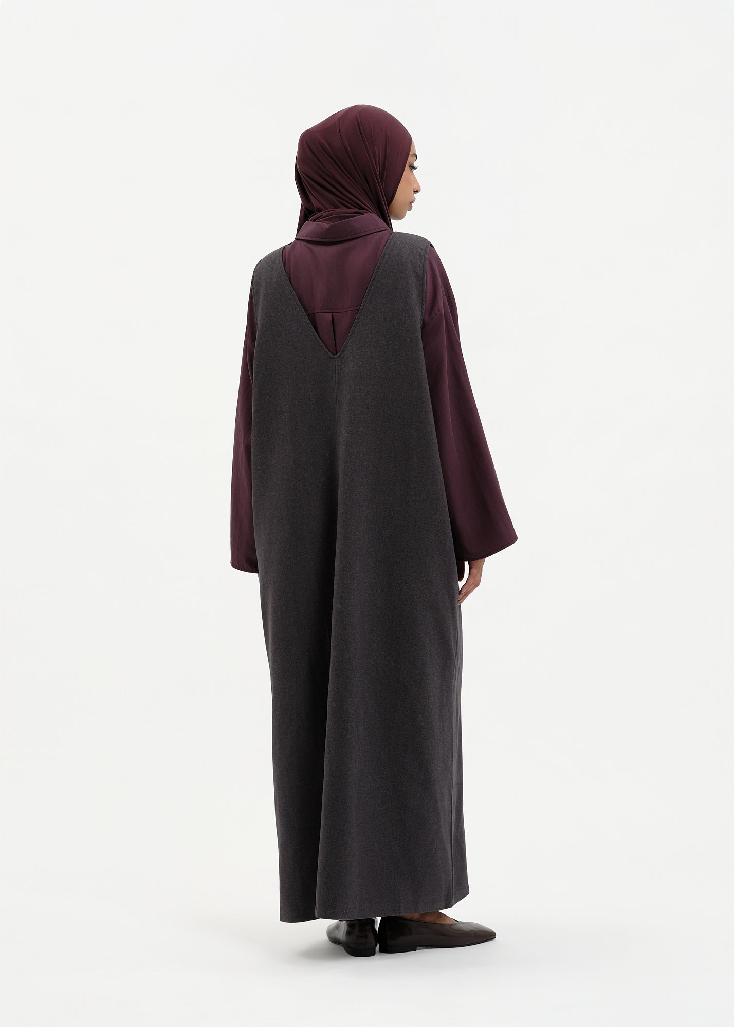 Robe sans manches grey