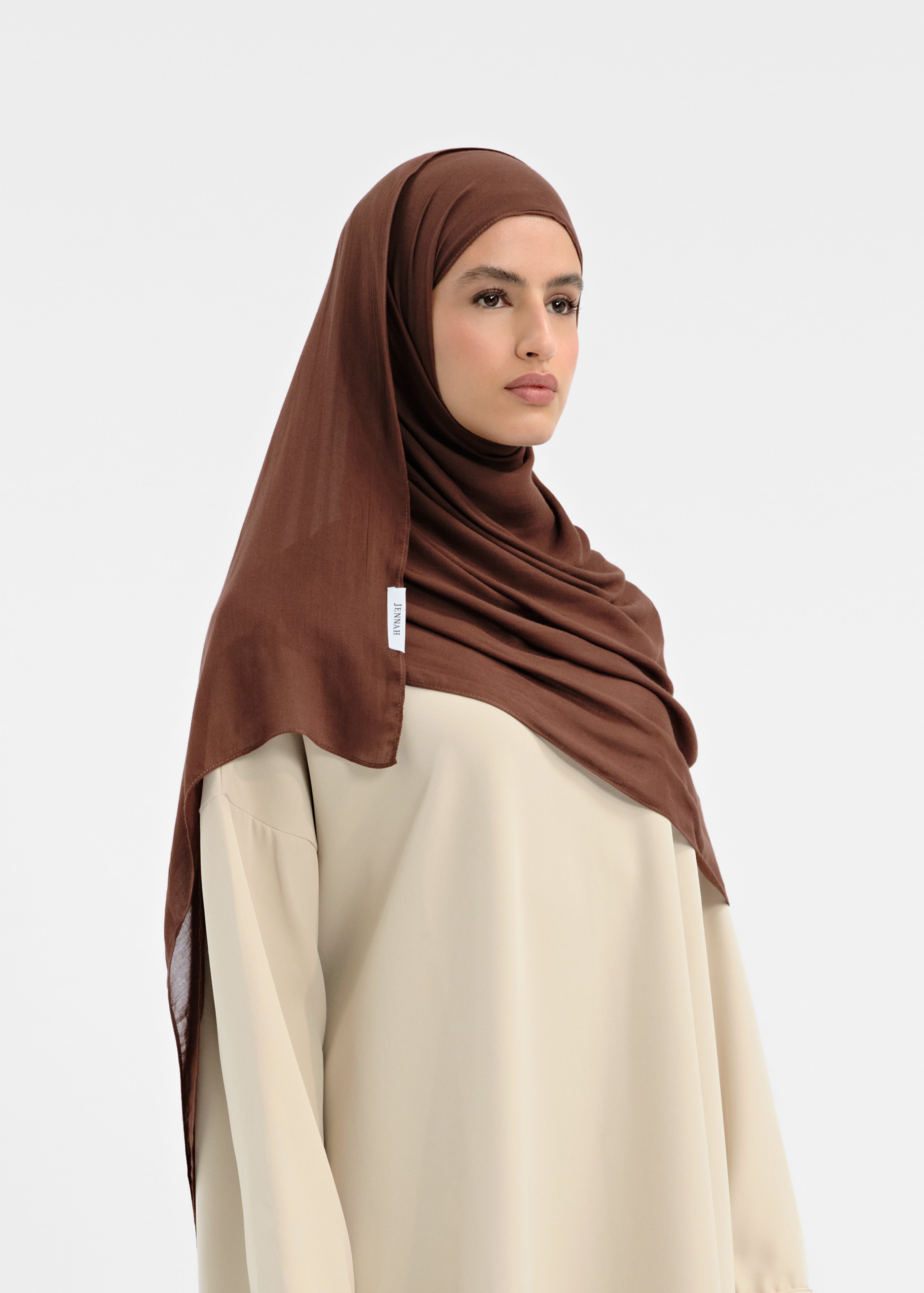 Hijab modal brownie