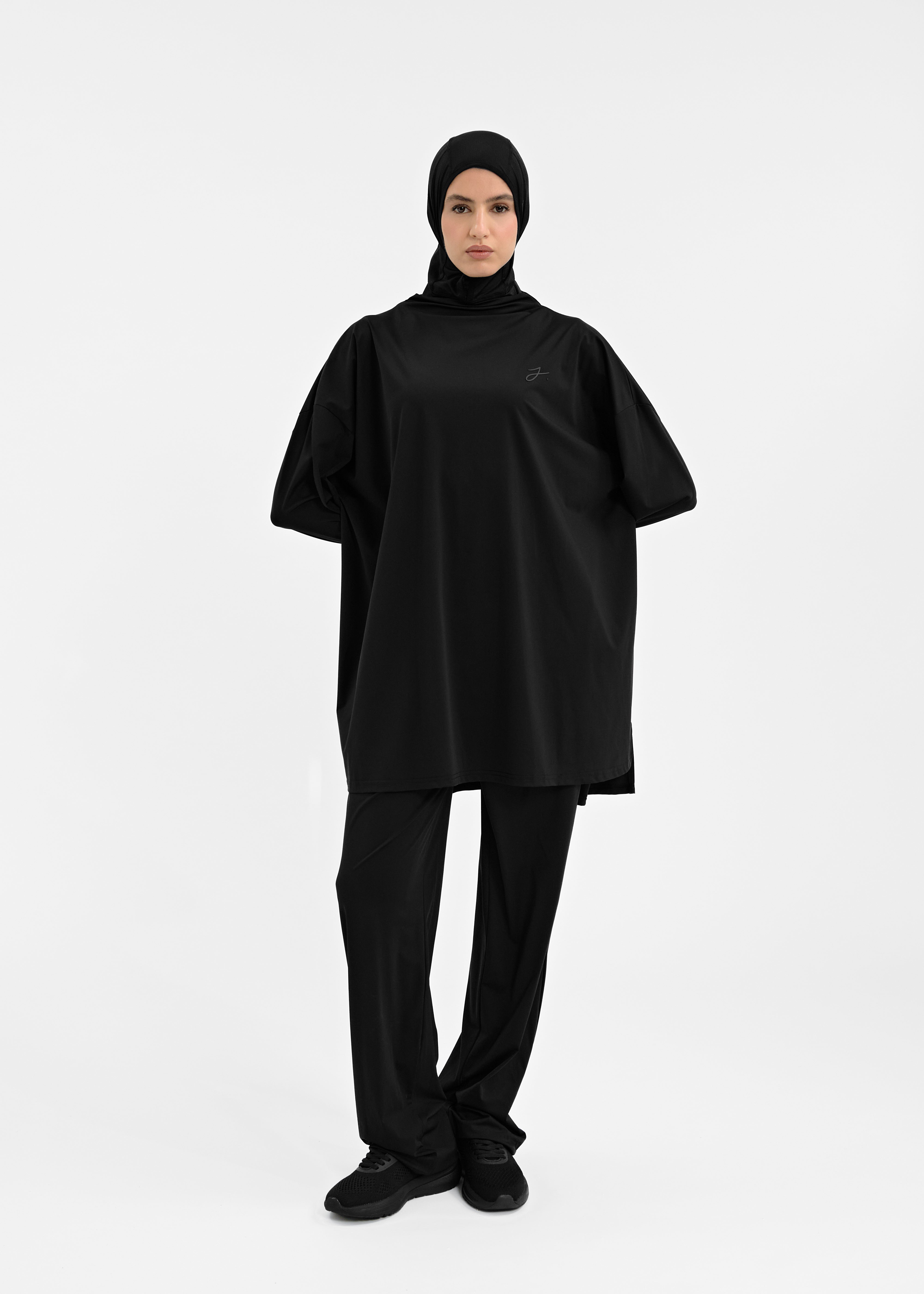 Ensemble breathable sport noir