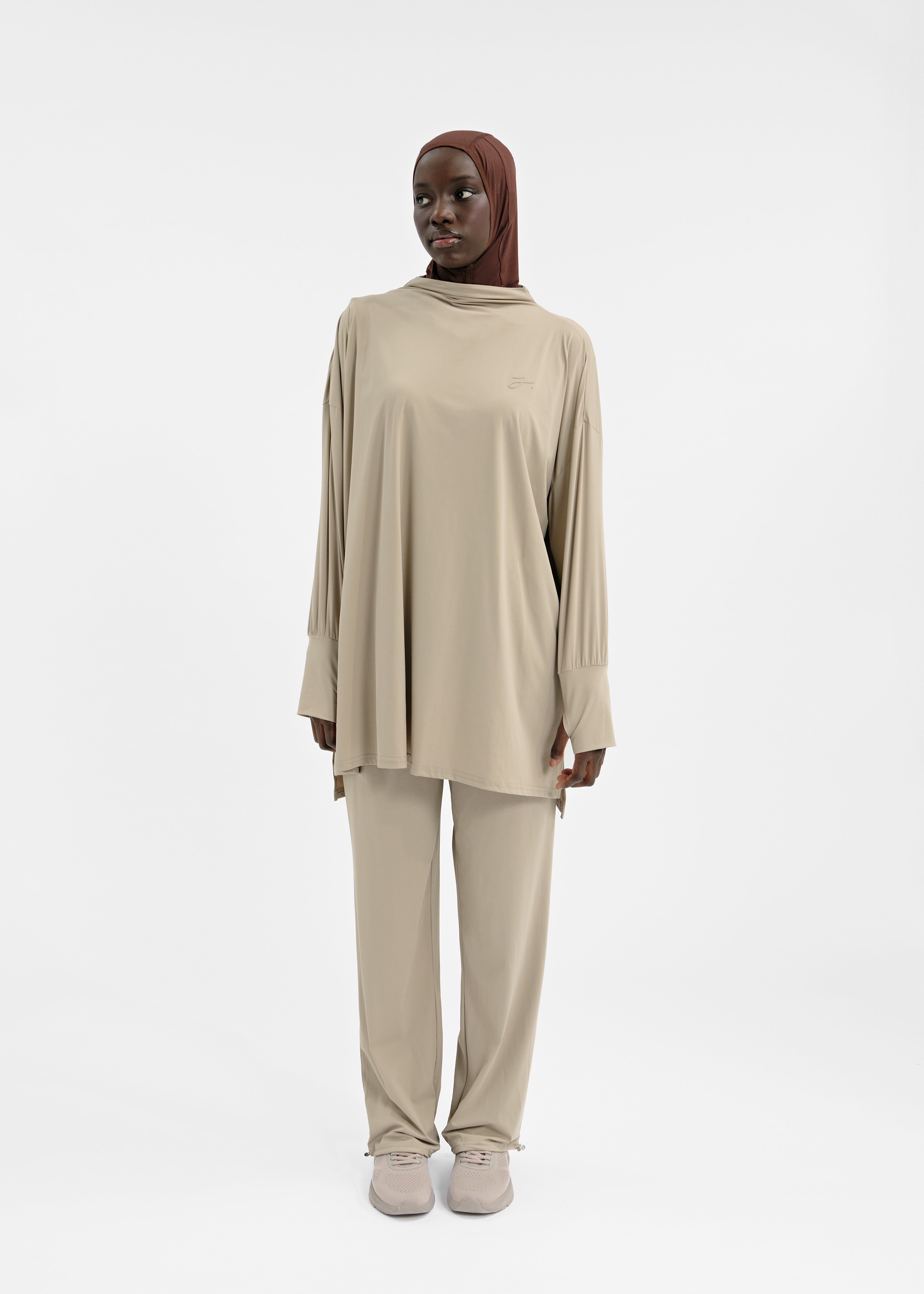 Ensemble breathable sport beige