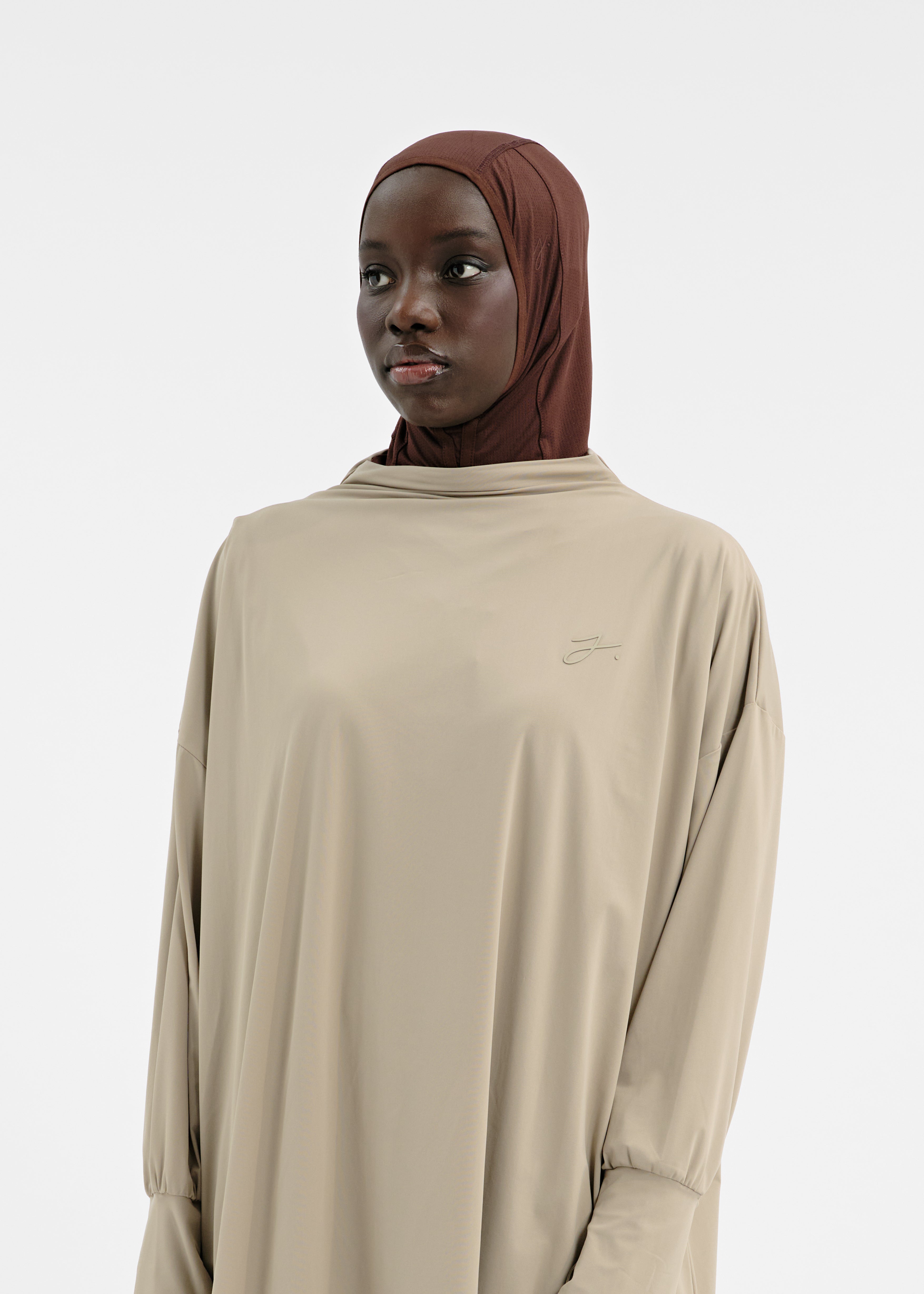 Air-Fit hijab marron