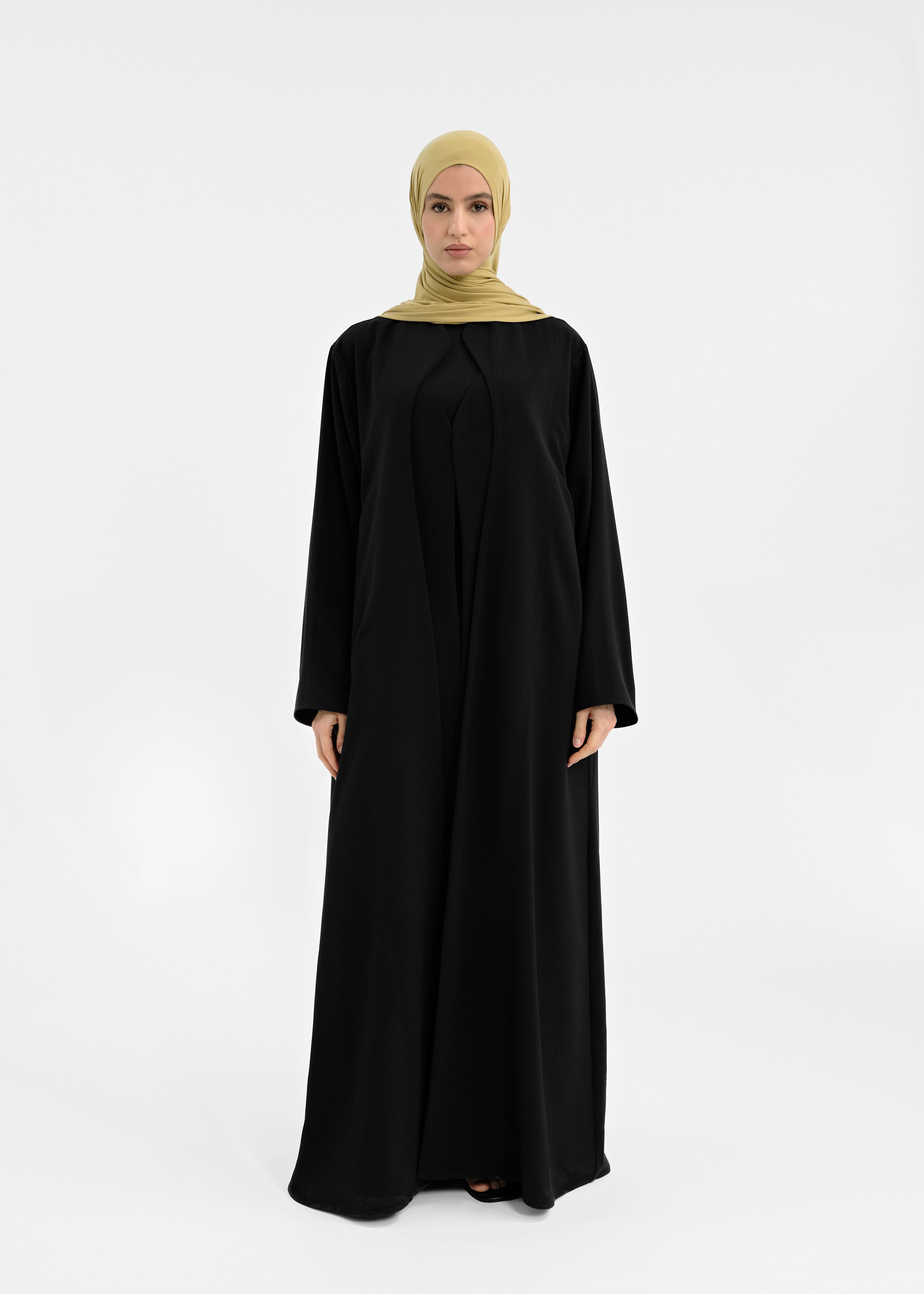 Abaya epure noir