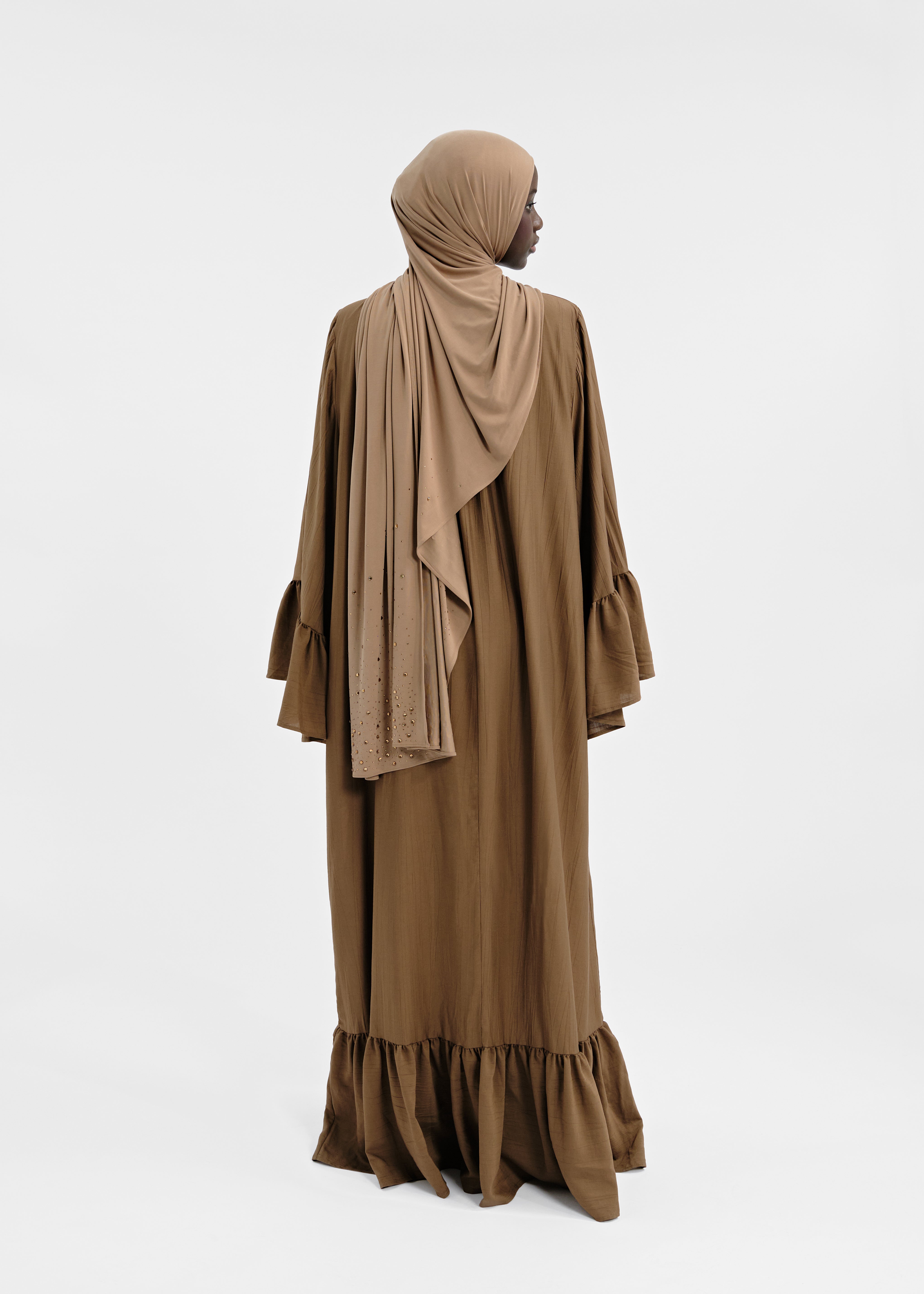 Yasmine dress chocolate