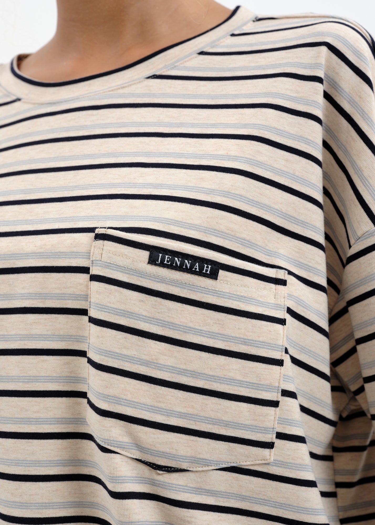 T-shirt slouchy navy