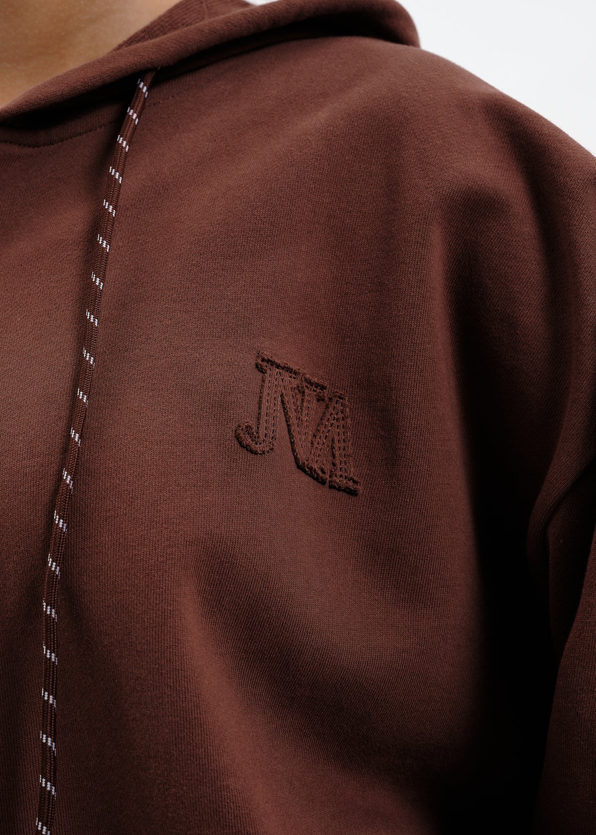 Sweat slouchy marron