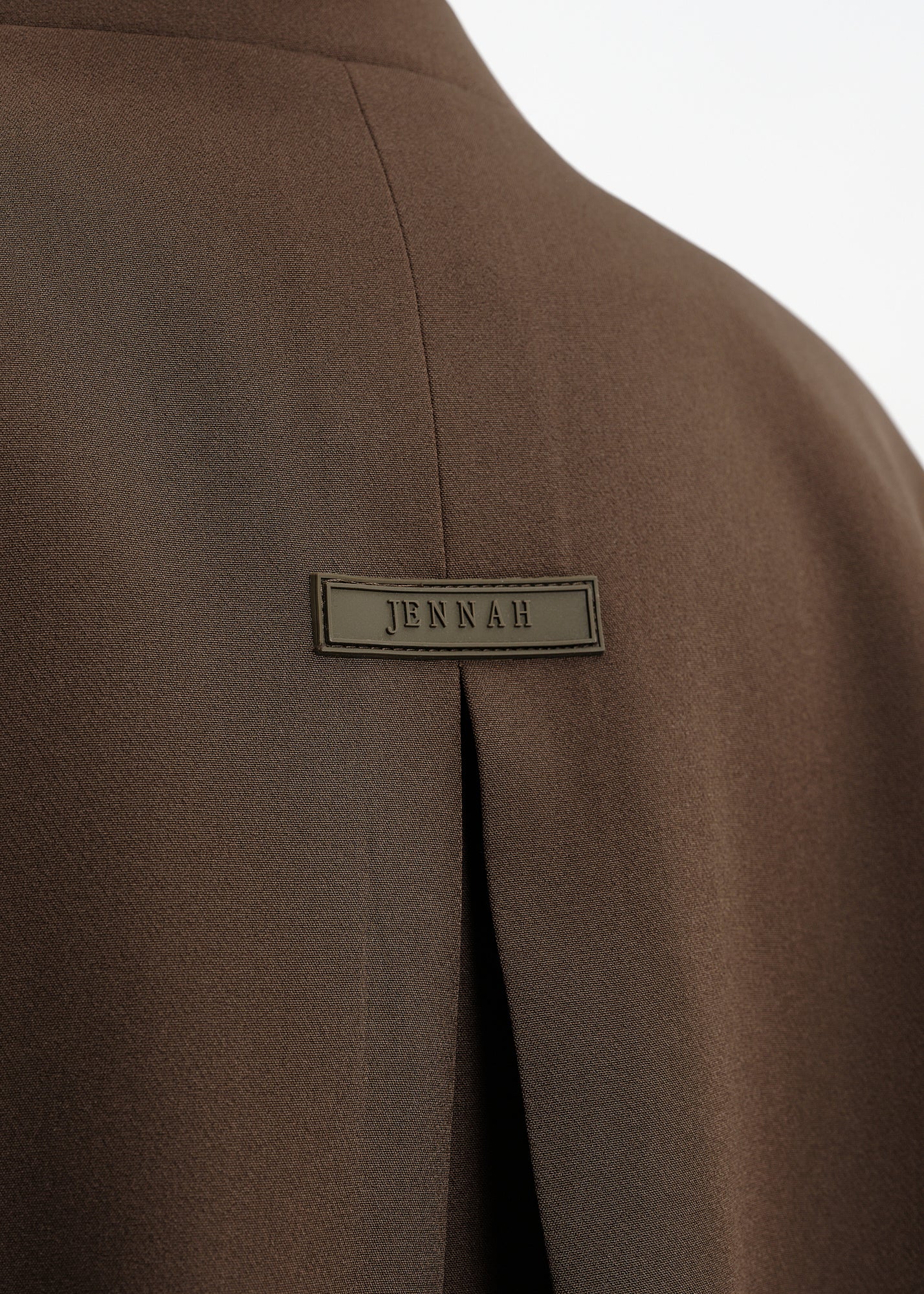 Bomber oversize marron