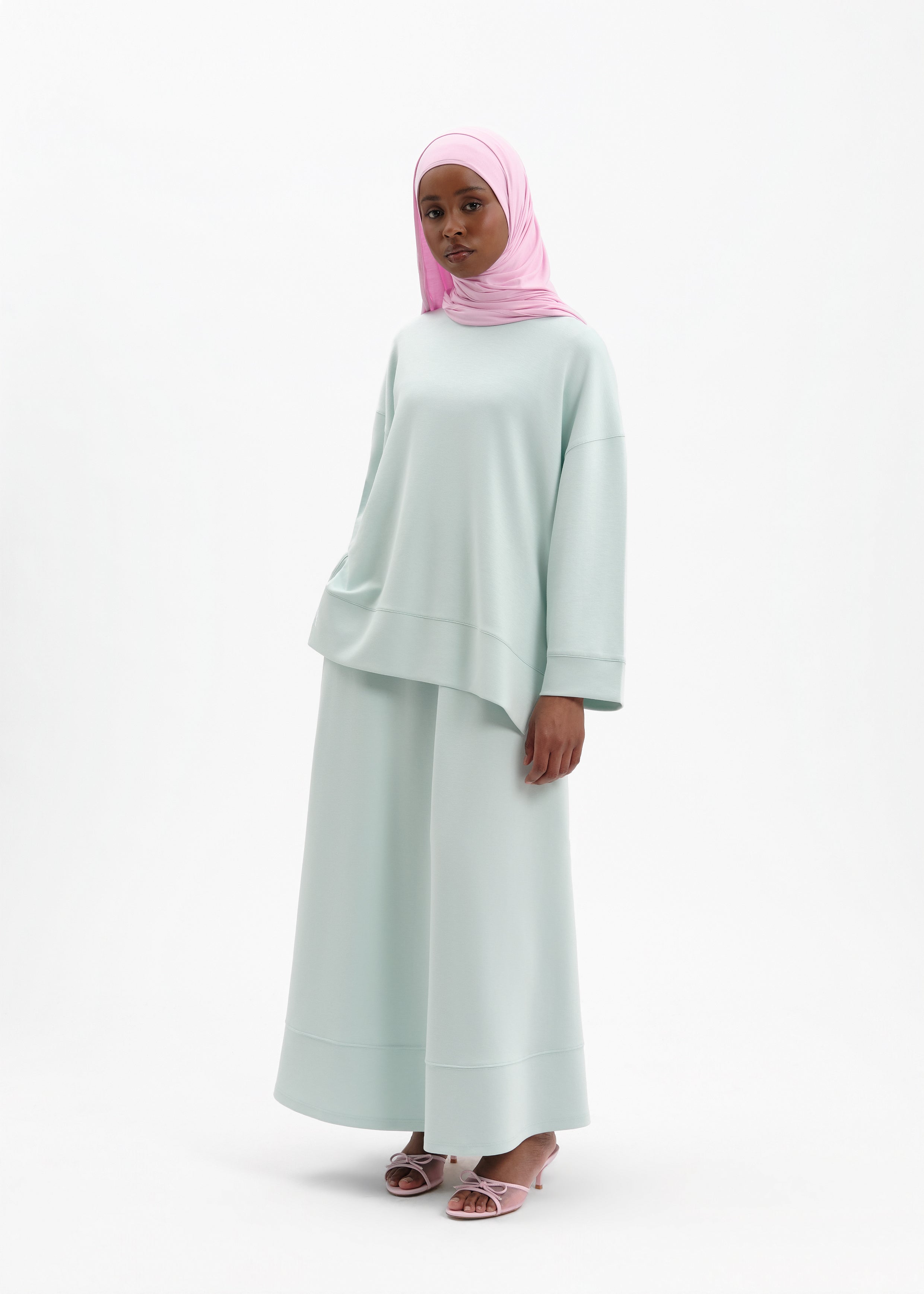 Riveira skirt baby blue