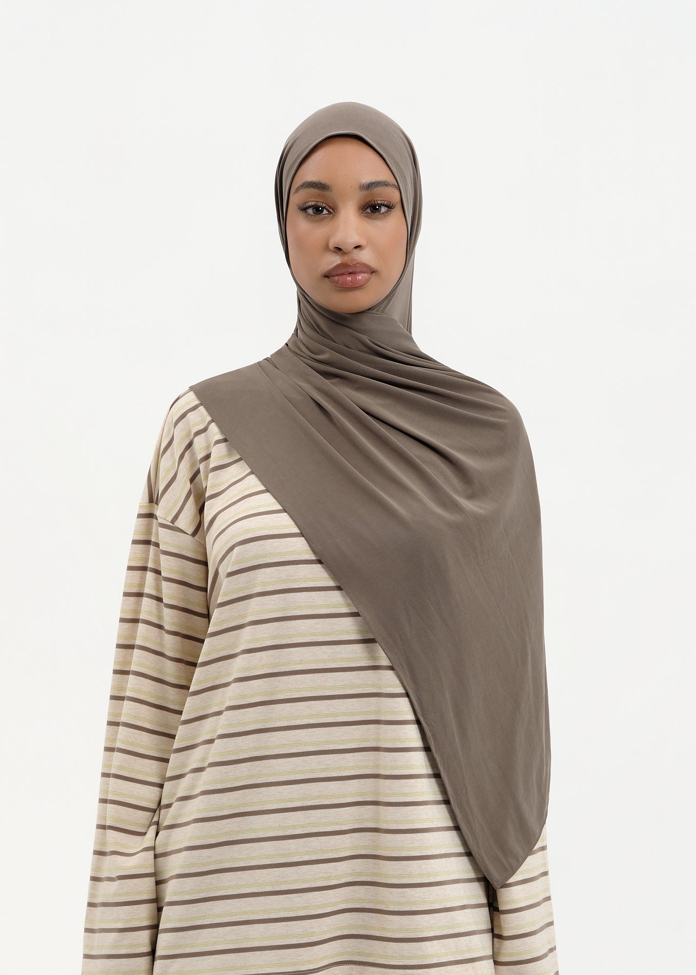 Jersey breath taupe