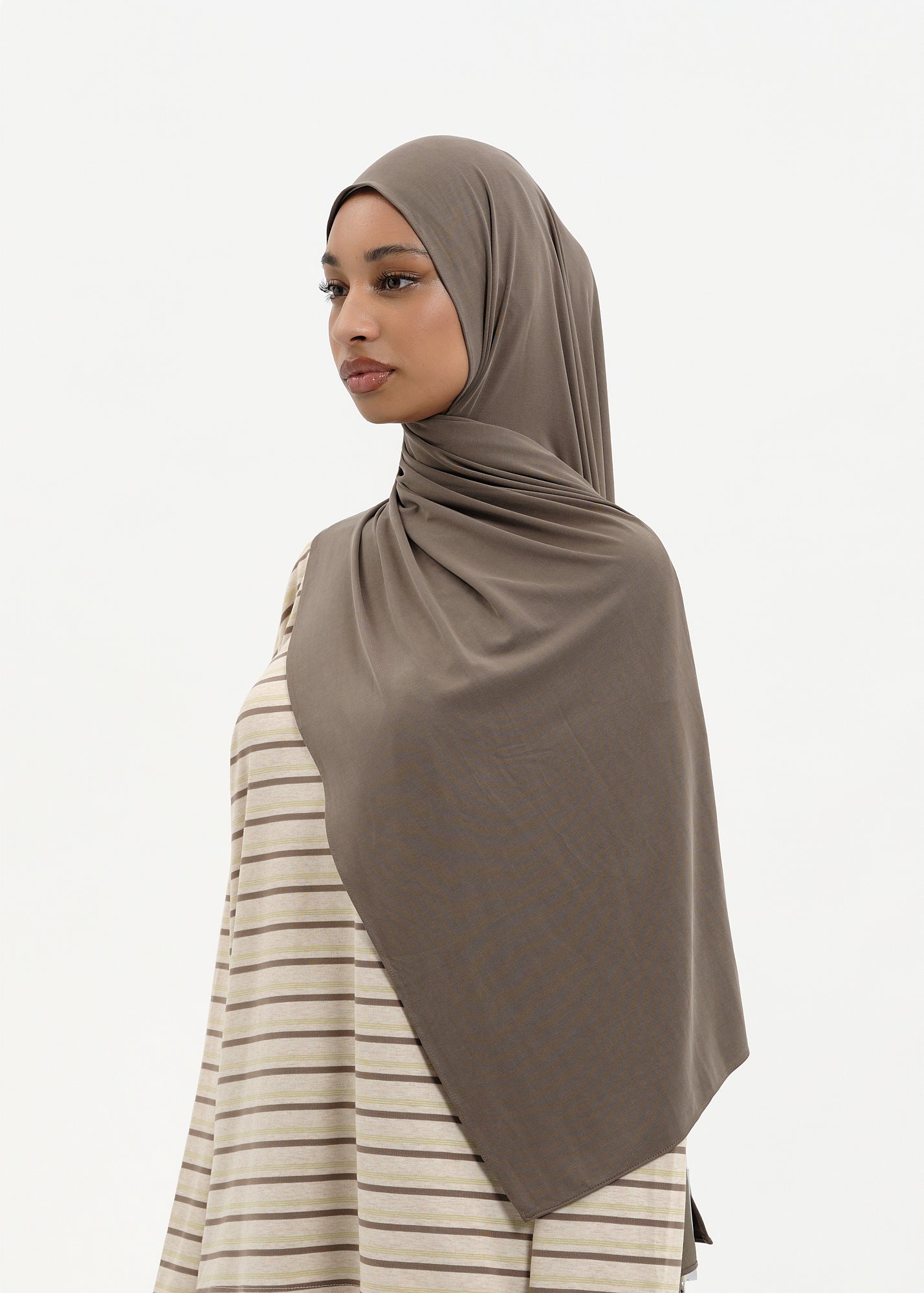 Jersey breath taupe
