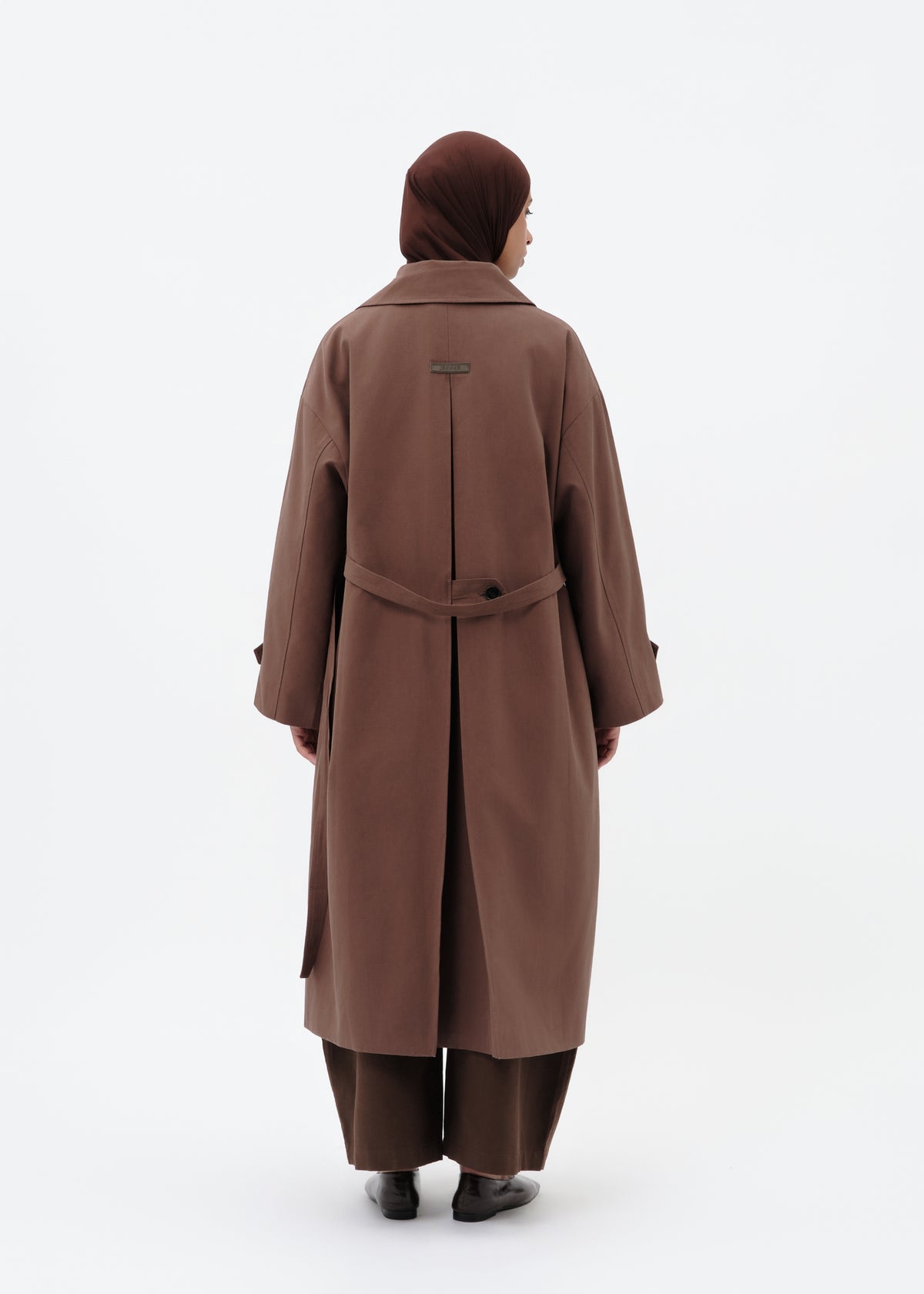 Trench oversize brown
