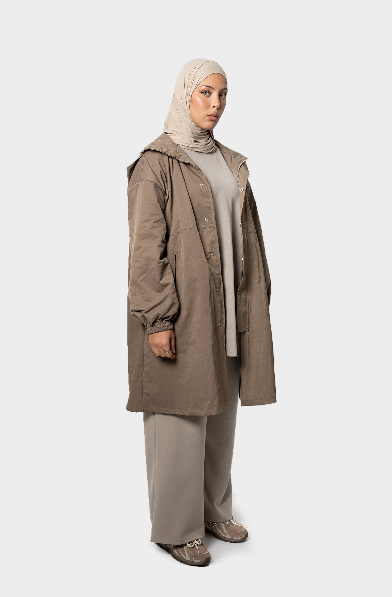 Parka storm taupe