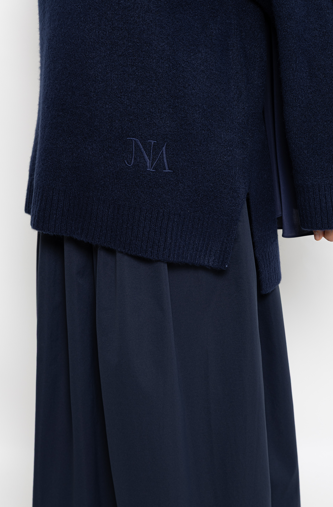 Pull oversize navy