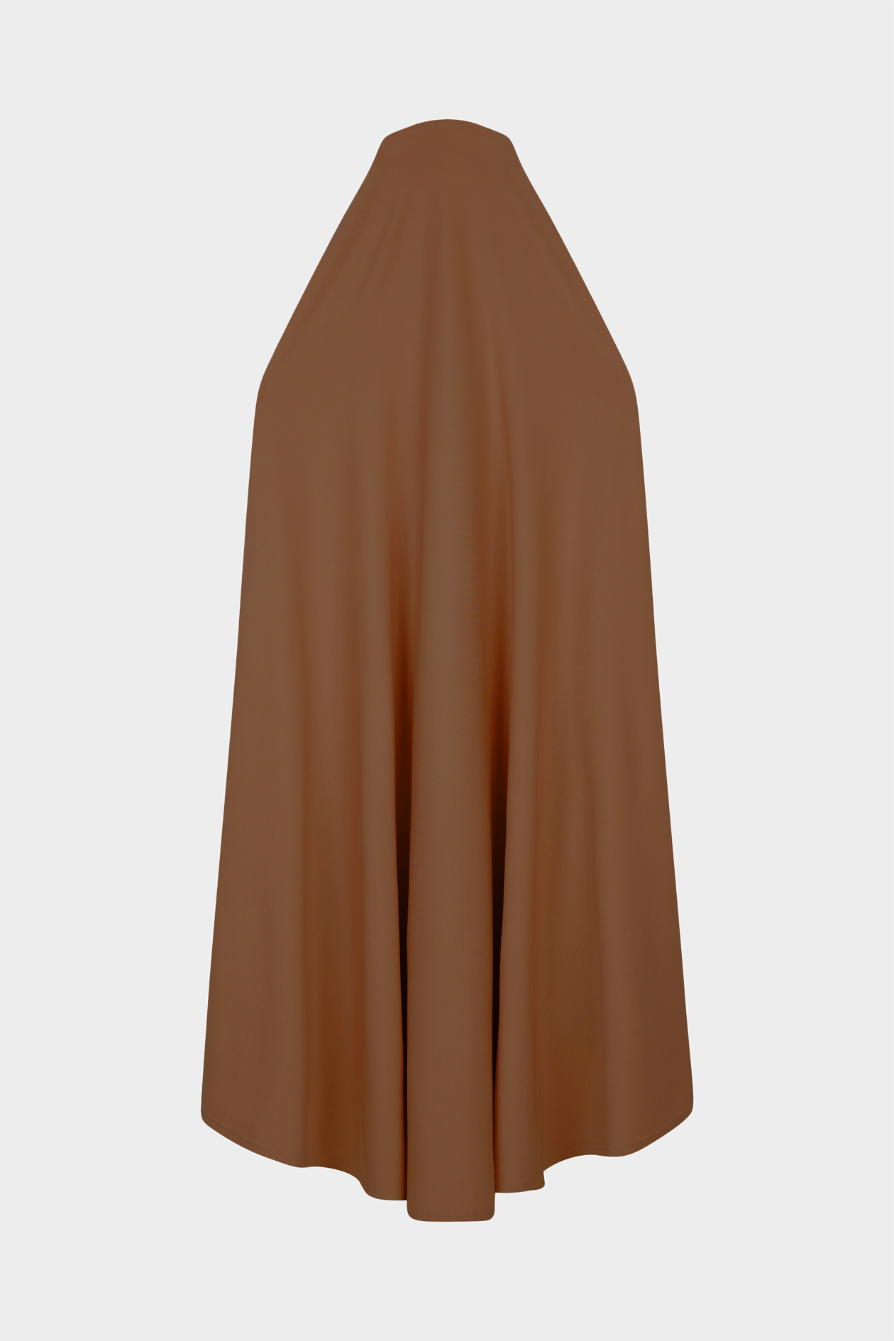 Tahara chocolate abaya khimar set 