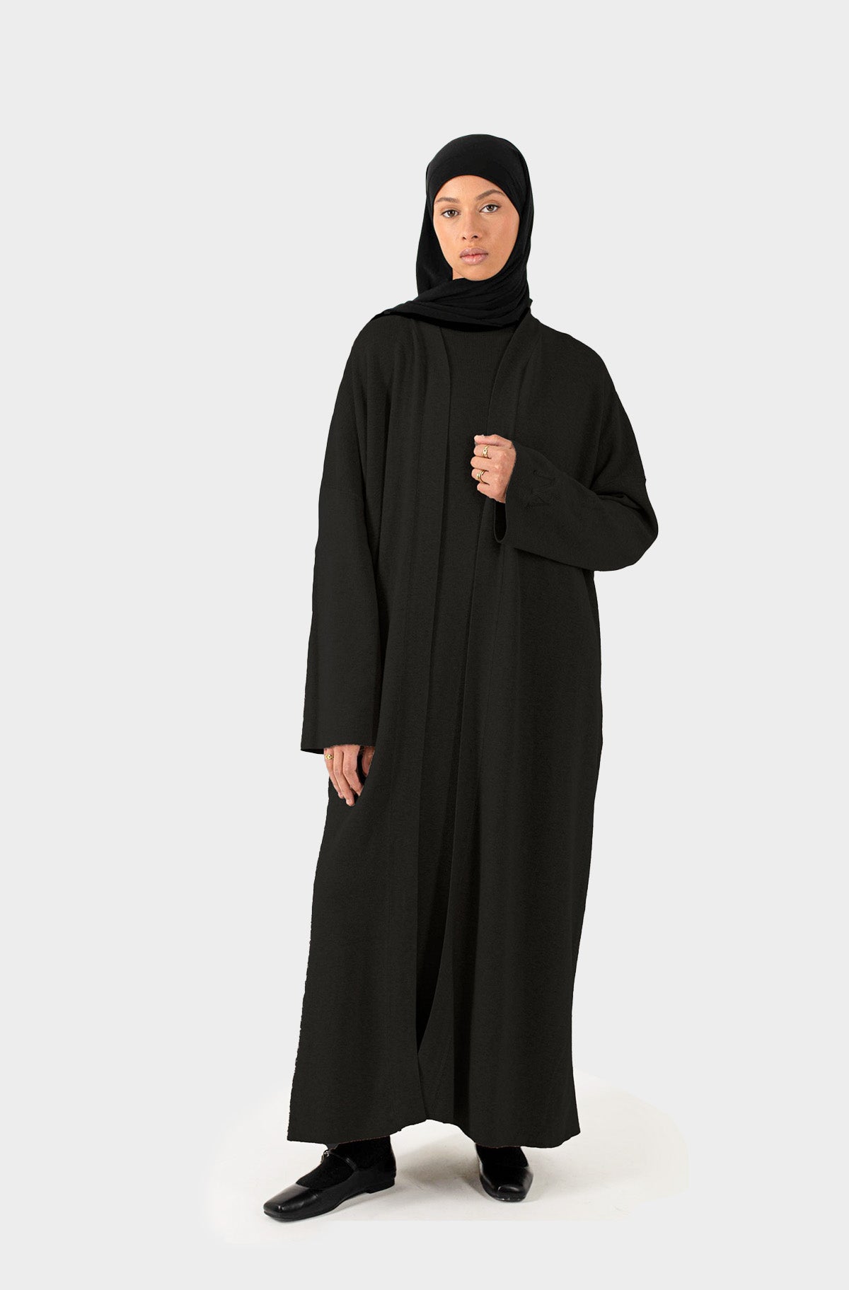 Ensemble robe et gilet JNA noir