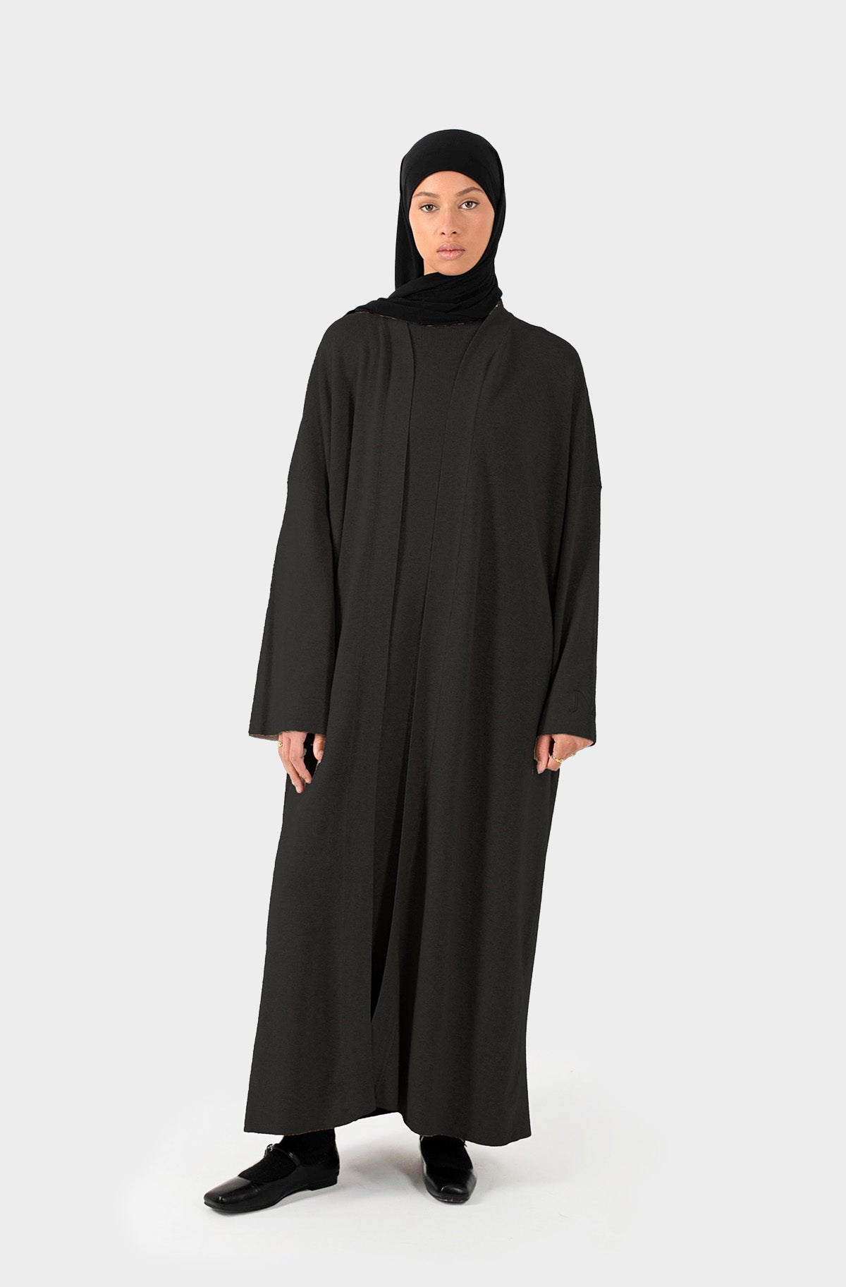 Ensemble robe et gilet JNA noir