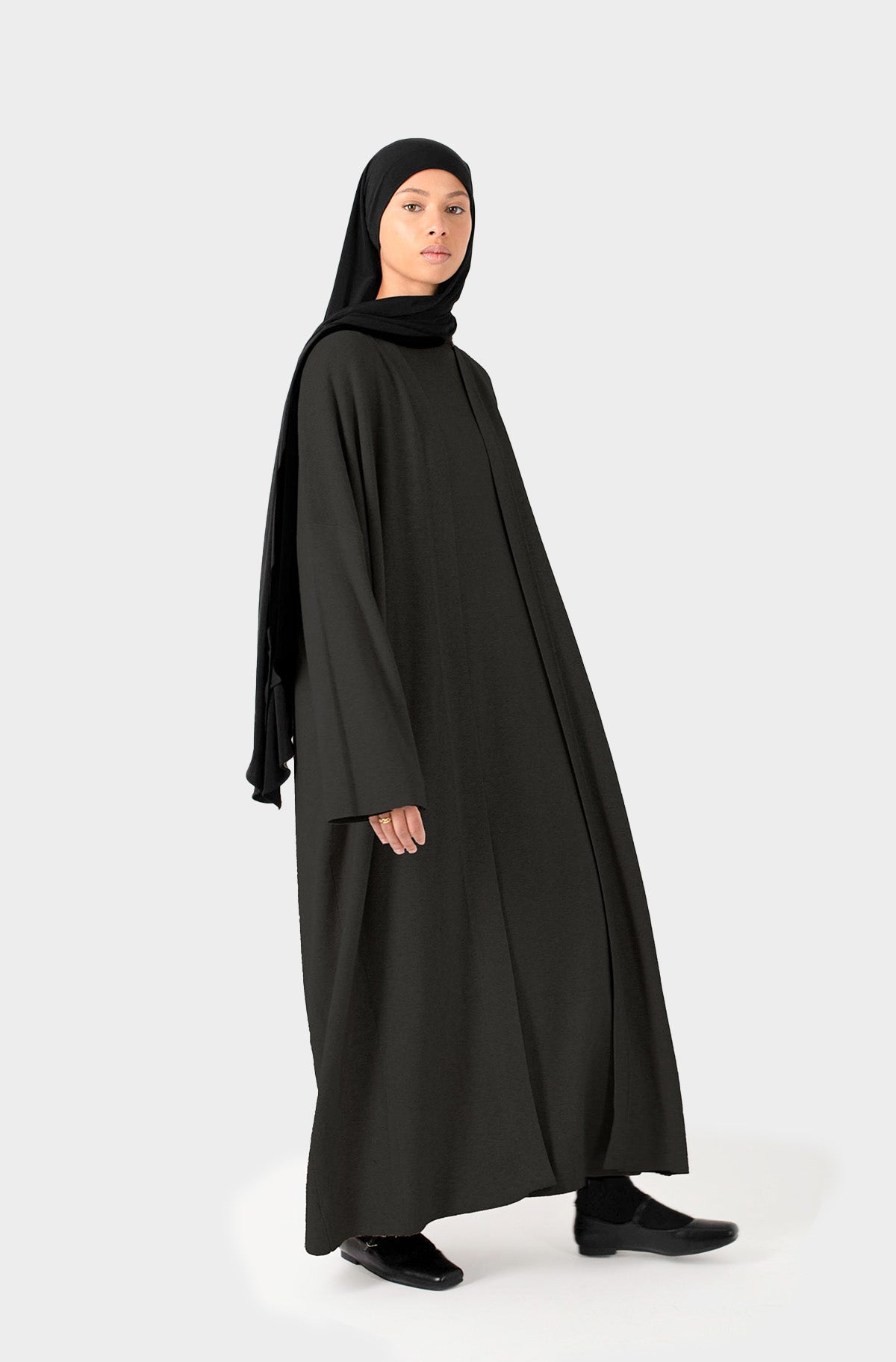 Set JNA black dress and vest