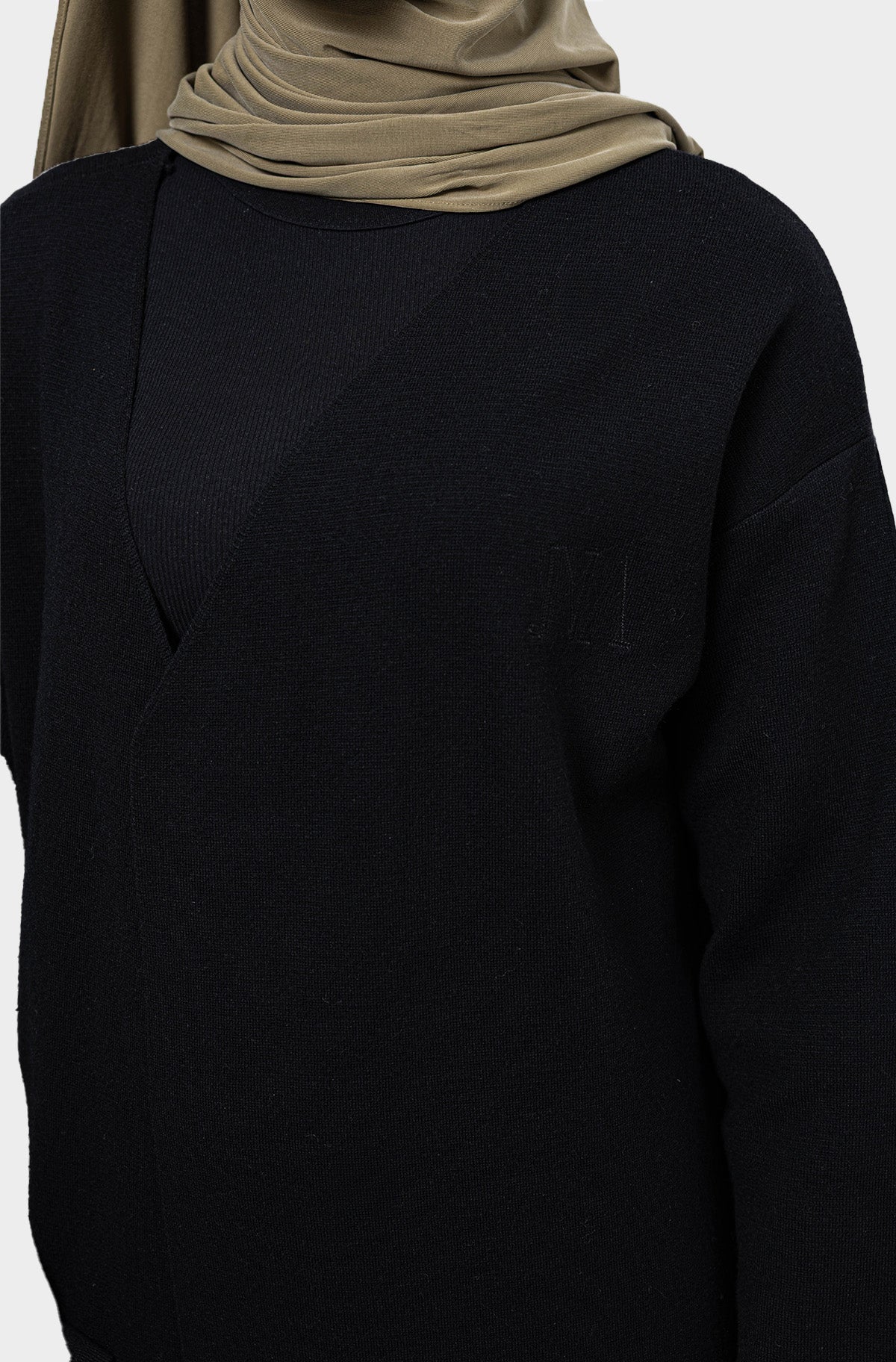 Cardigan long noir