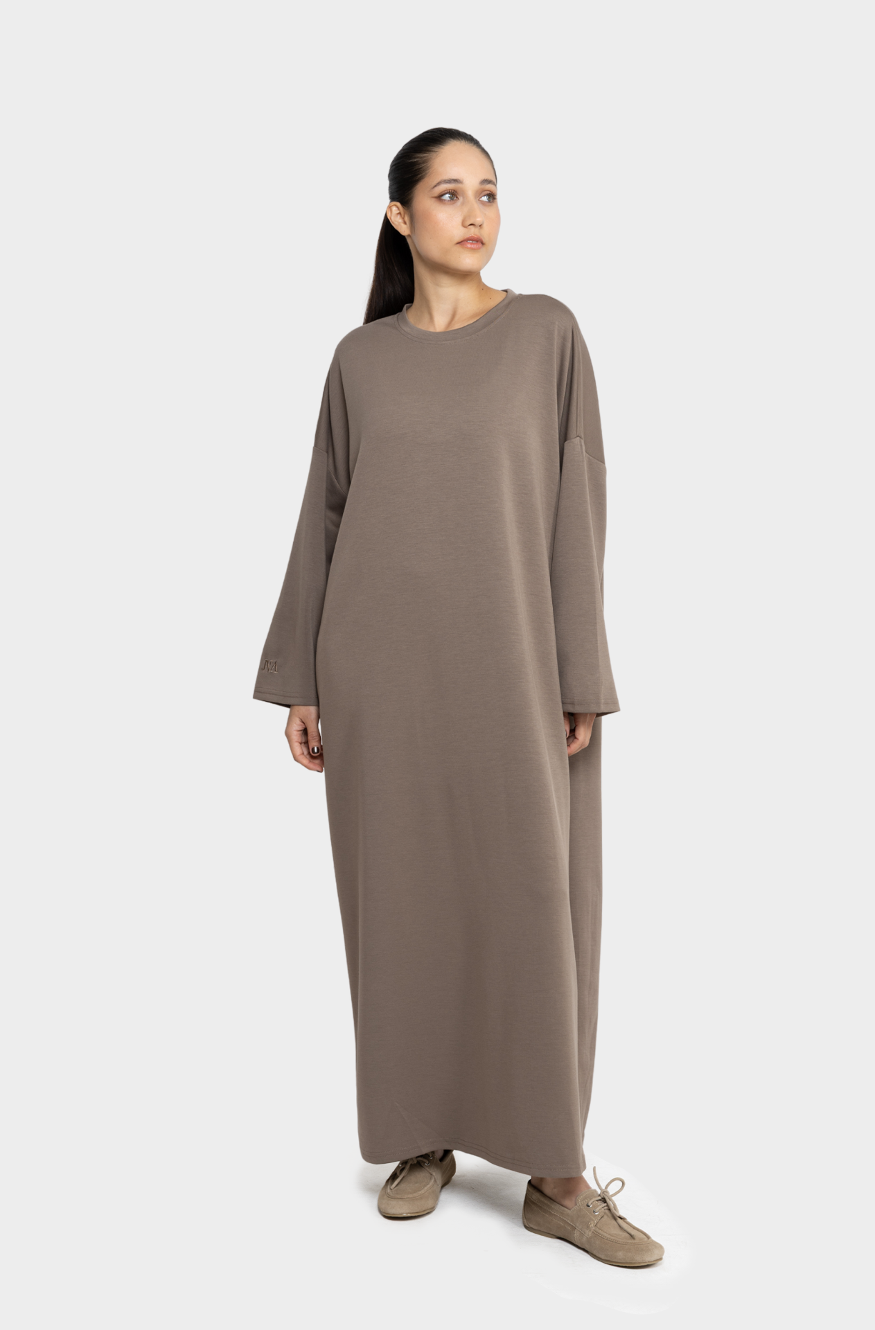 Taupe Tahara dress