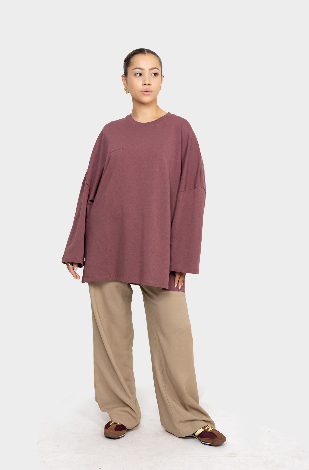 T-shirt oversize dusty