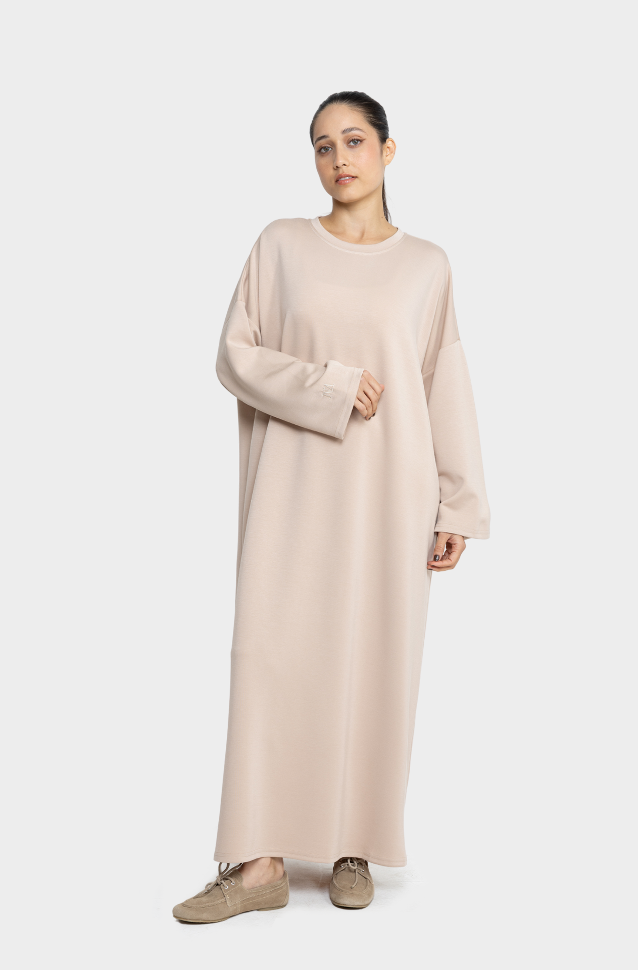 Beige Tahara dress 