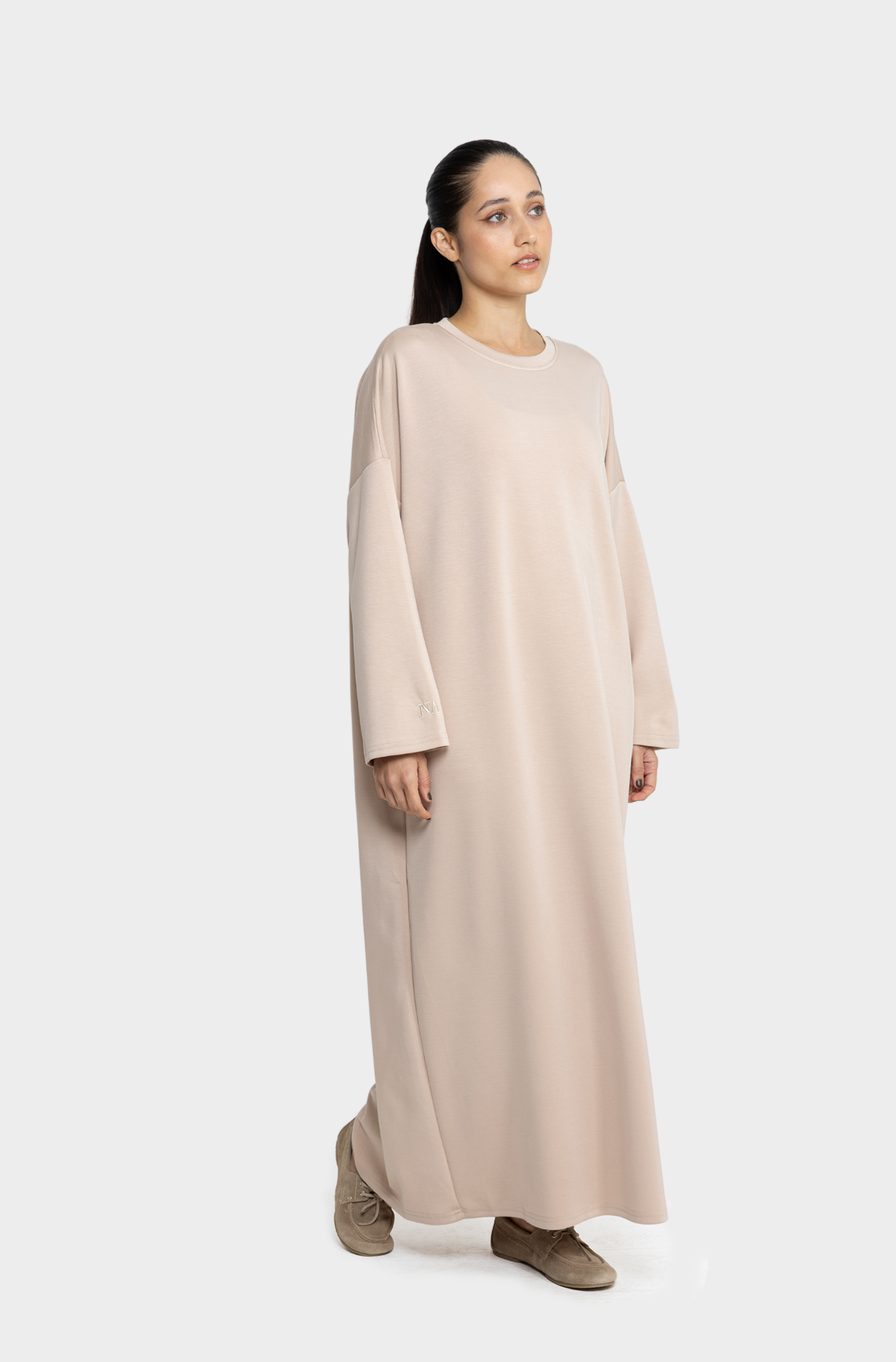 Beige Tahara dress 