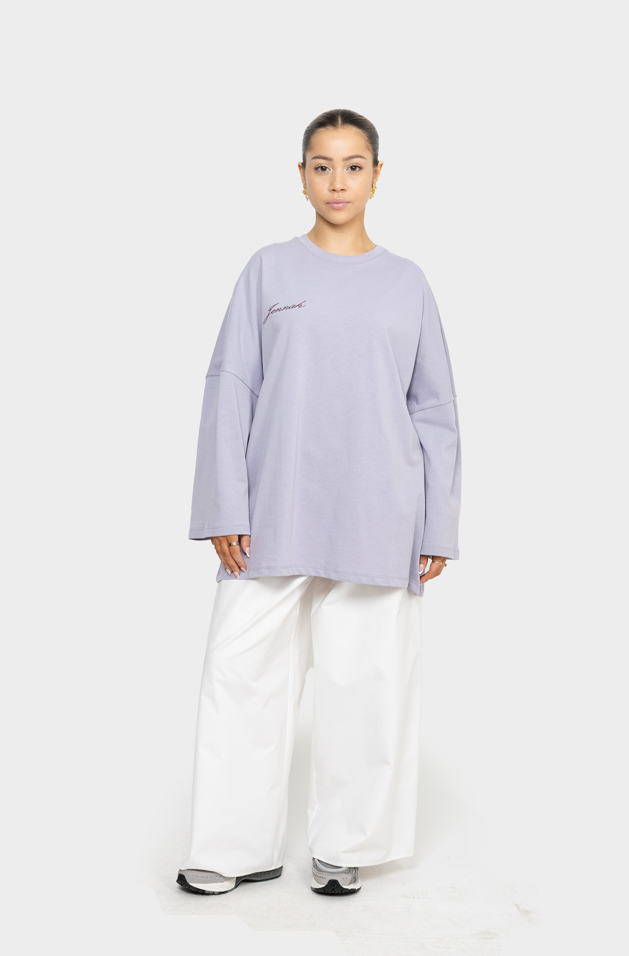 T-shirt oversize lavande