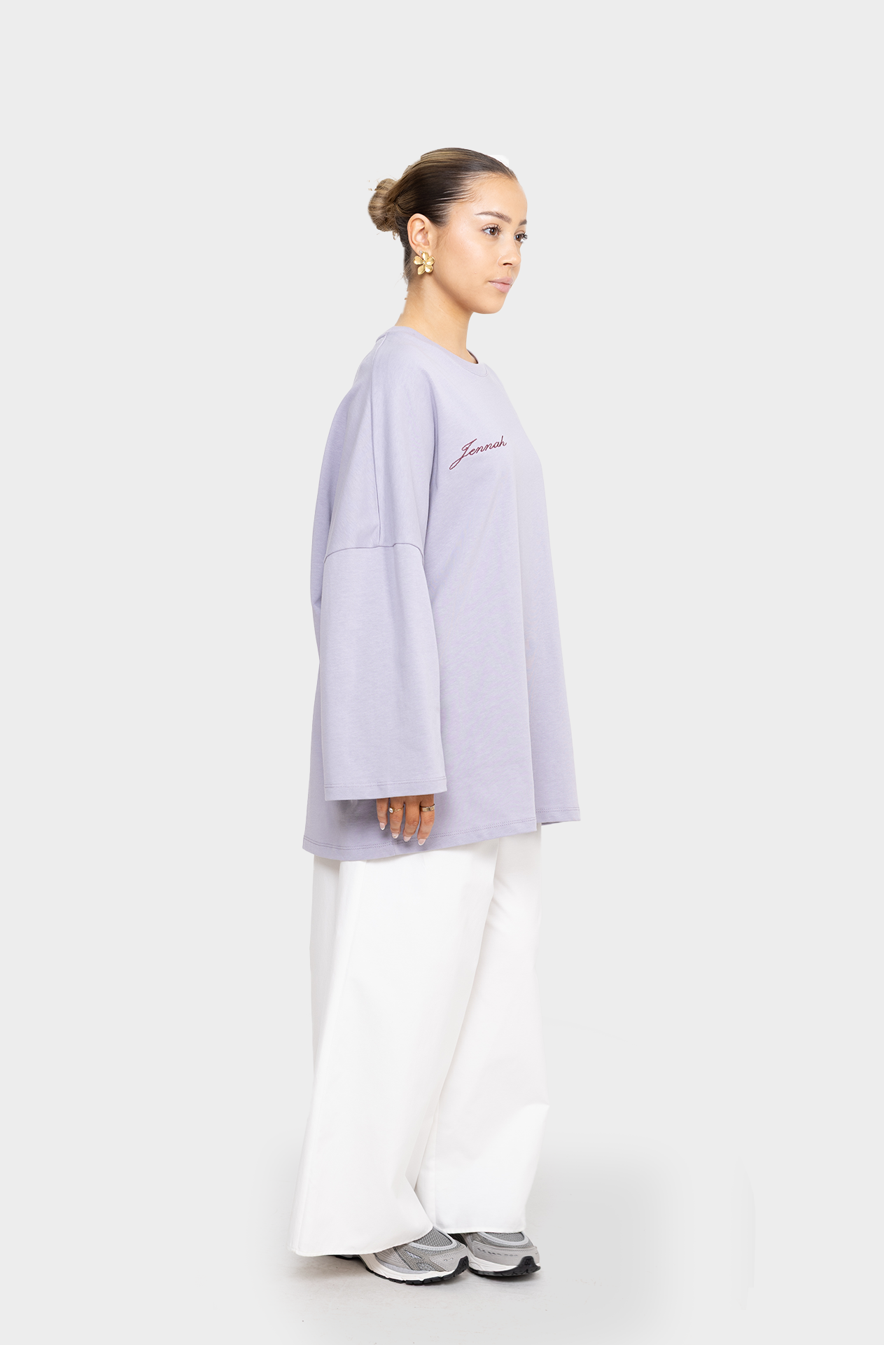 T-shirt oversize lavande