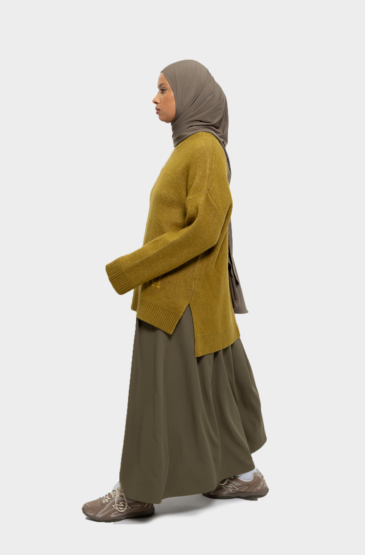 Pull Oversize Olive