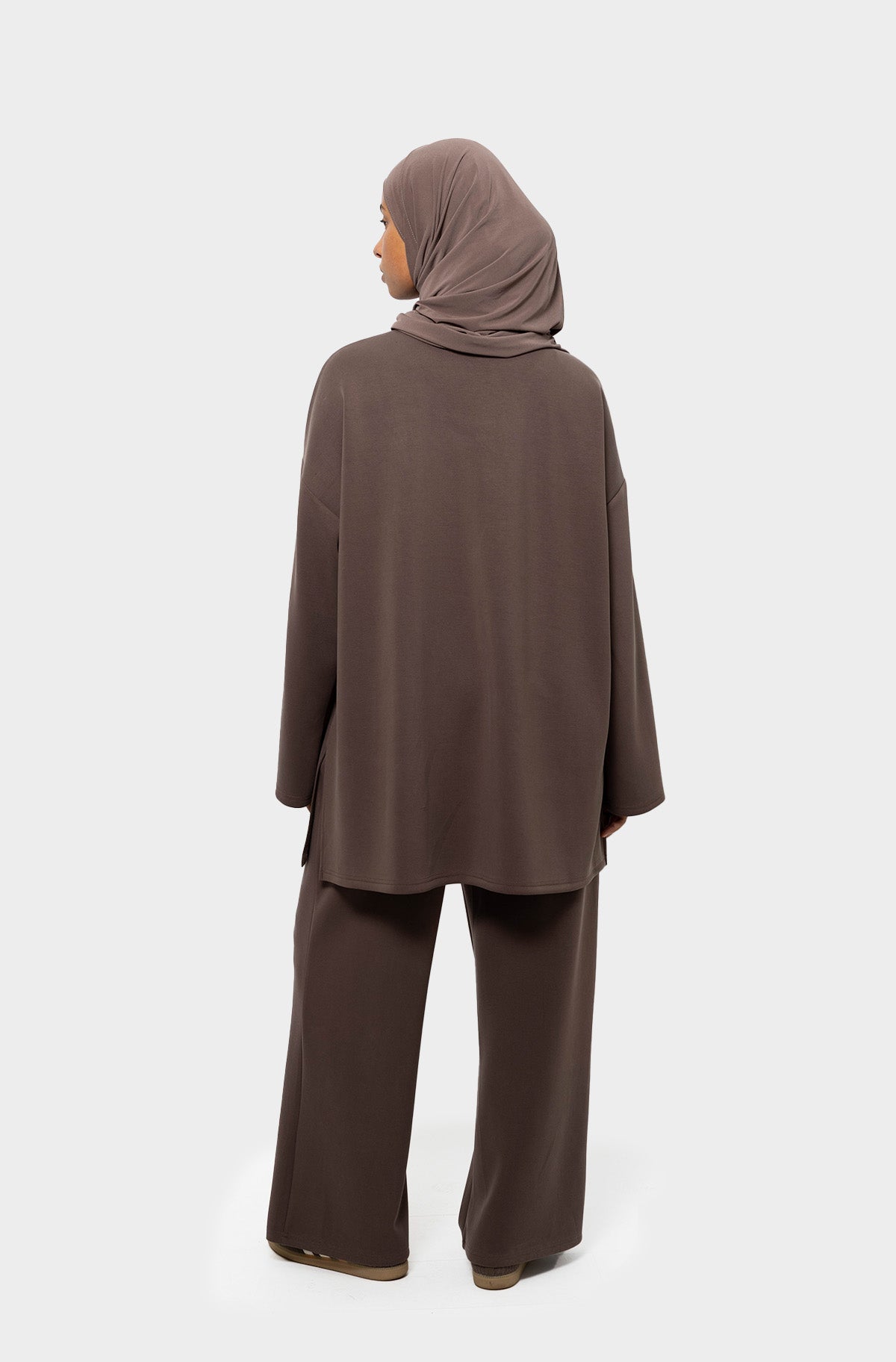 T-shirt modal cacao