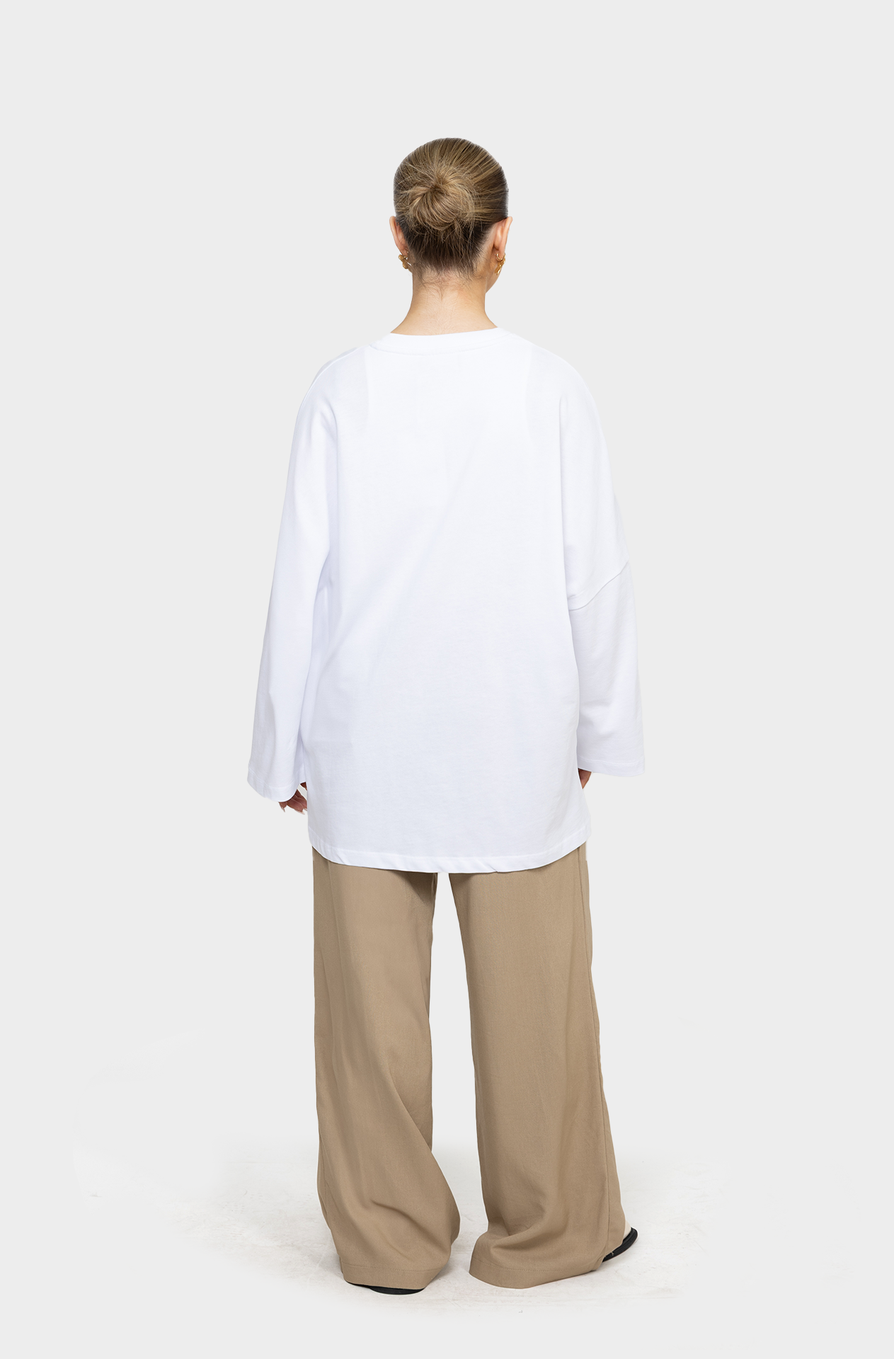 T-shirt oversize blanc