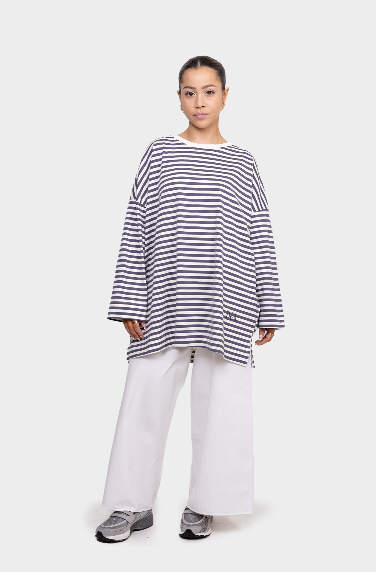 T-shirt marin mauve