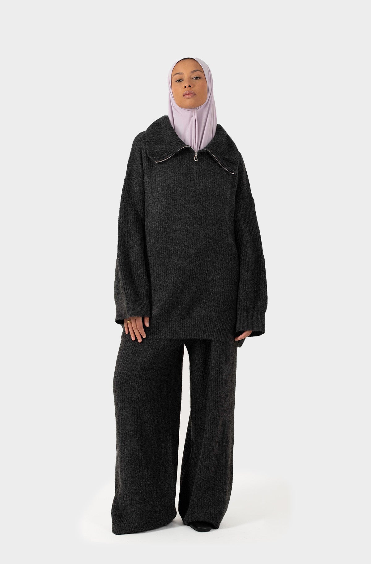 Ensemble Cosy gris foncé
