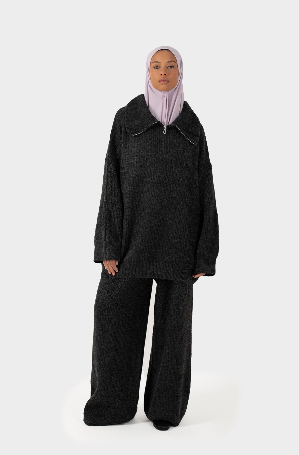 Ensemble Cosy gris foncé